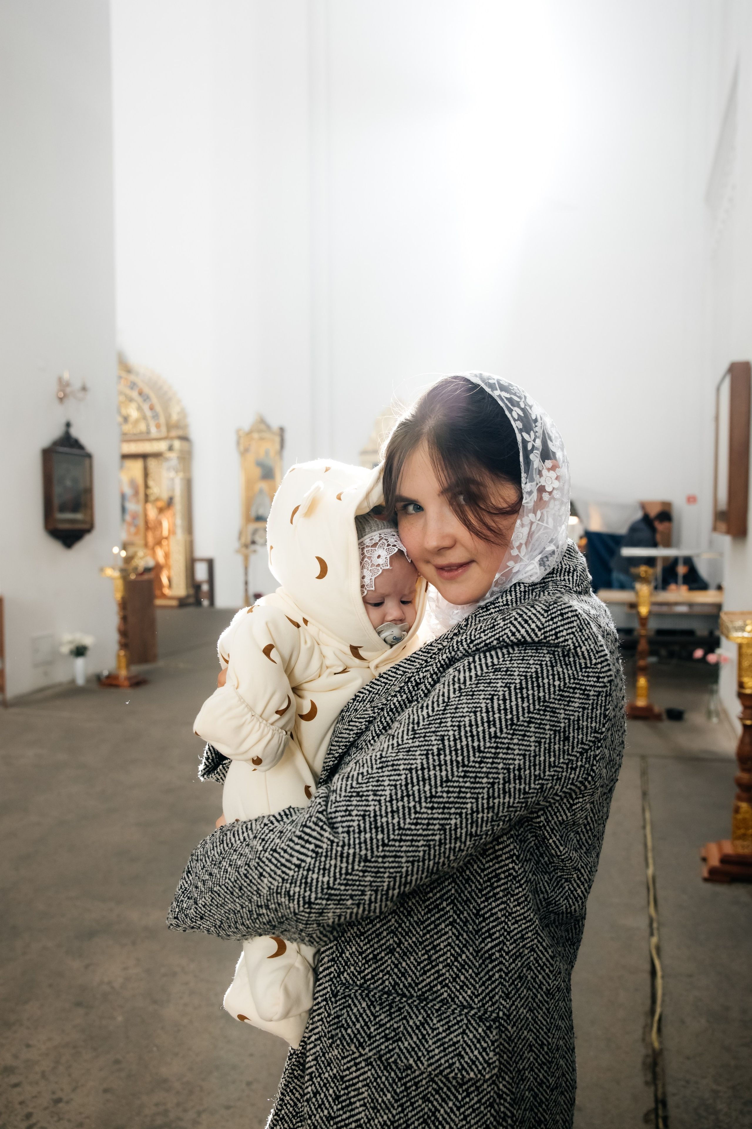 Крещение Мирославы. Храм иконы Божьей Матери «Всех скорбящих Радость». Фотограф ВИКА МЕДУЗА