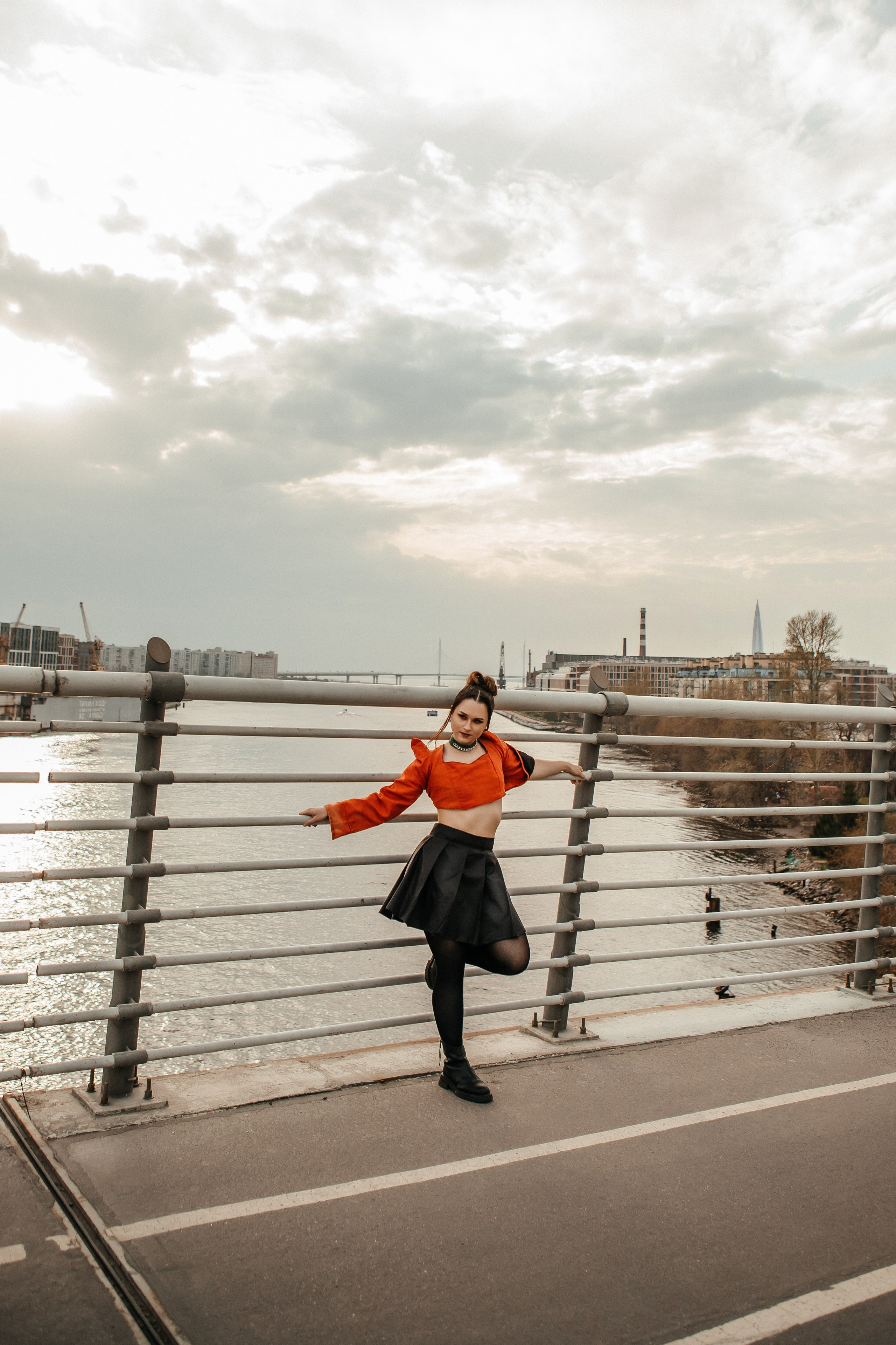 Анна — мост Бетанкура. Elena Sova — семейный и женский фотограф в Санкт-Петербурге