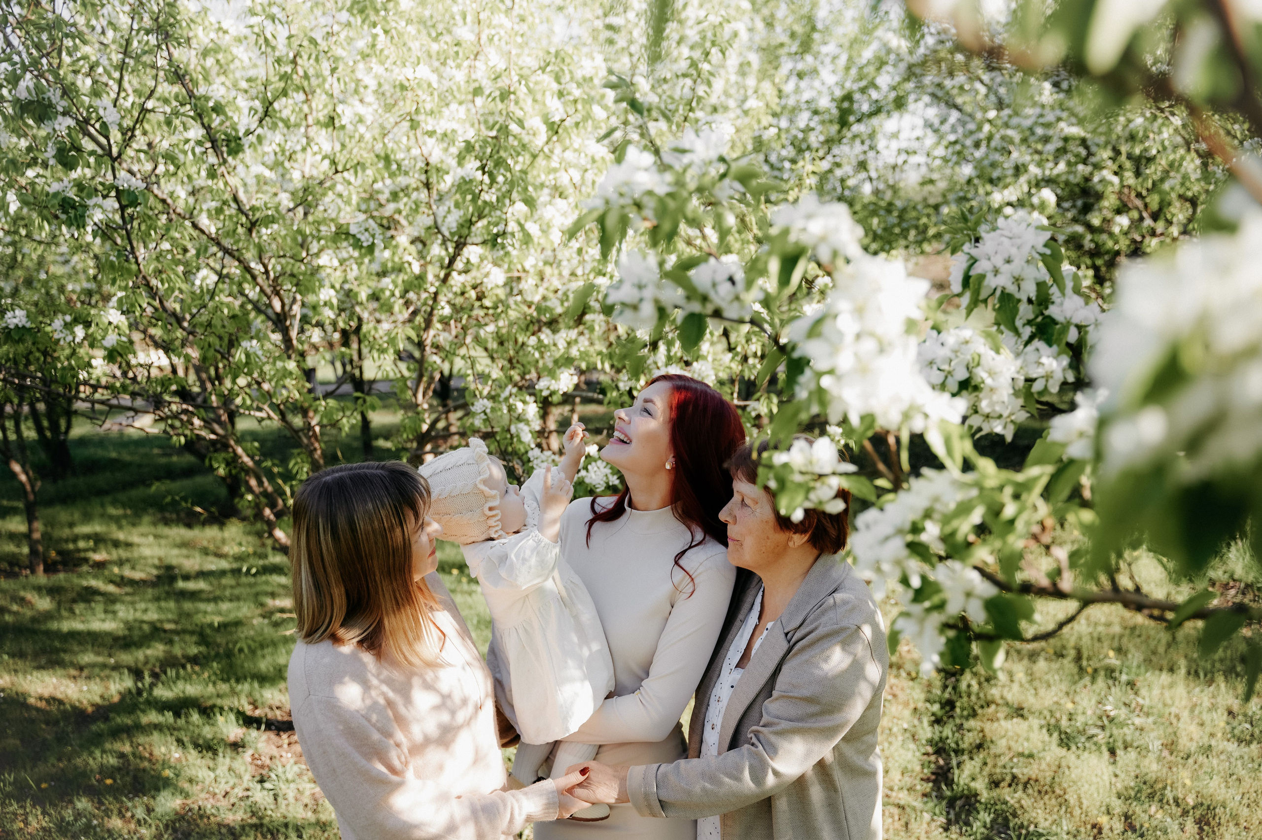 Четыре поколения женщин. Фотограф Регина С