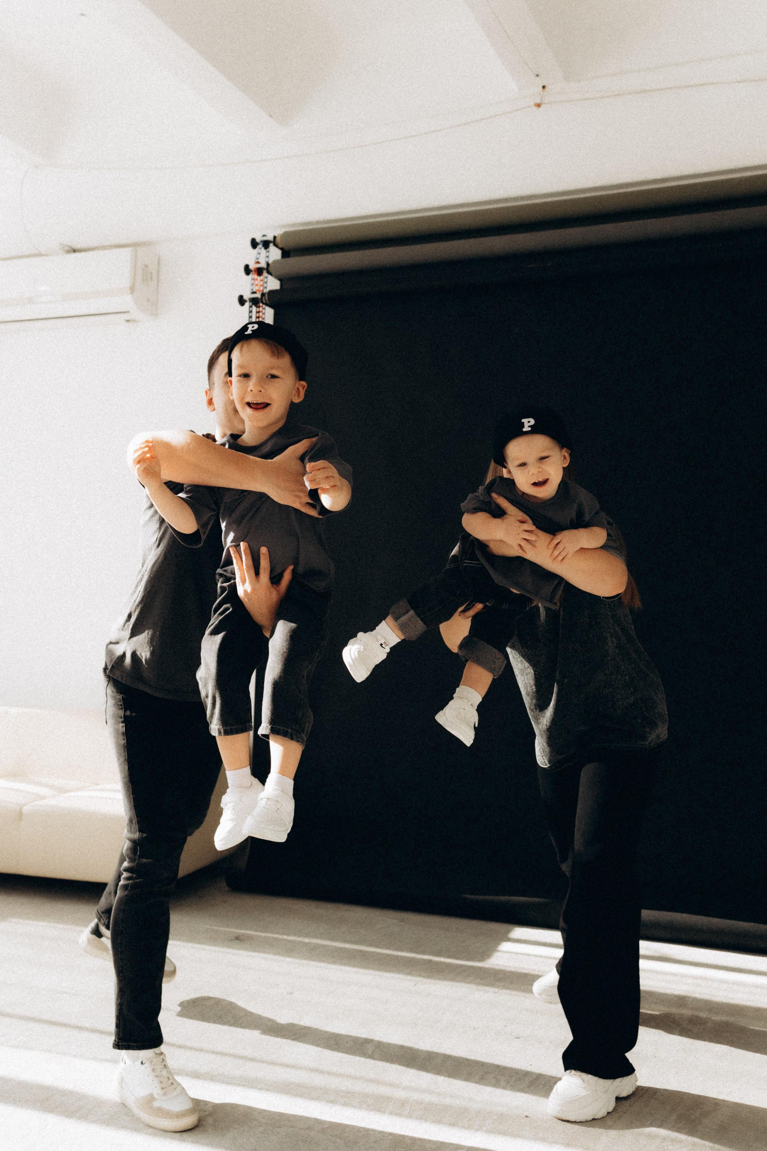 Ксюша, Саша, Тимоша и Мирон