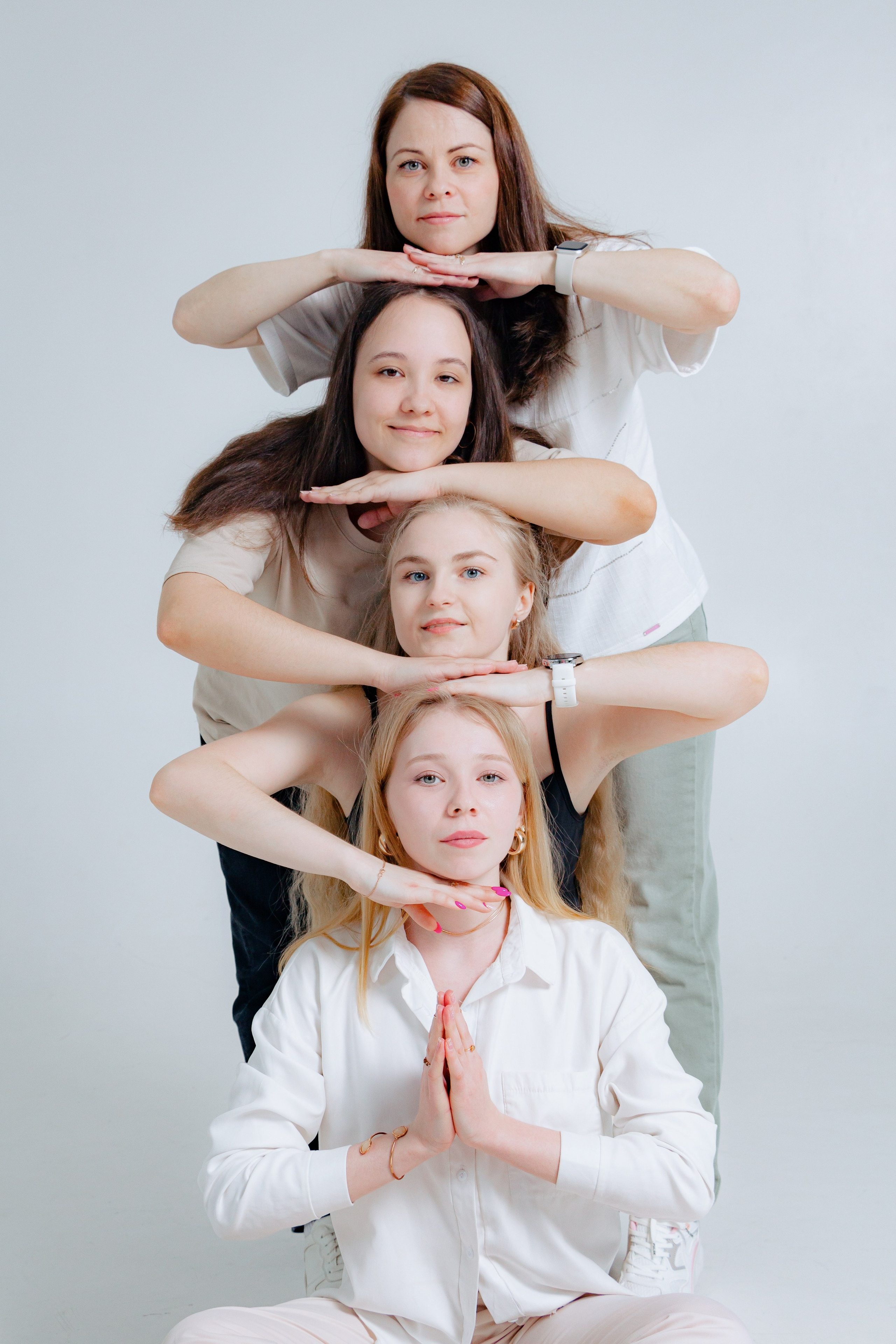 Коллективная фотосессия в студии, Екатеринбург. Фотограф в Екатеринбурге Пойгина Елена