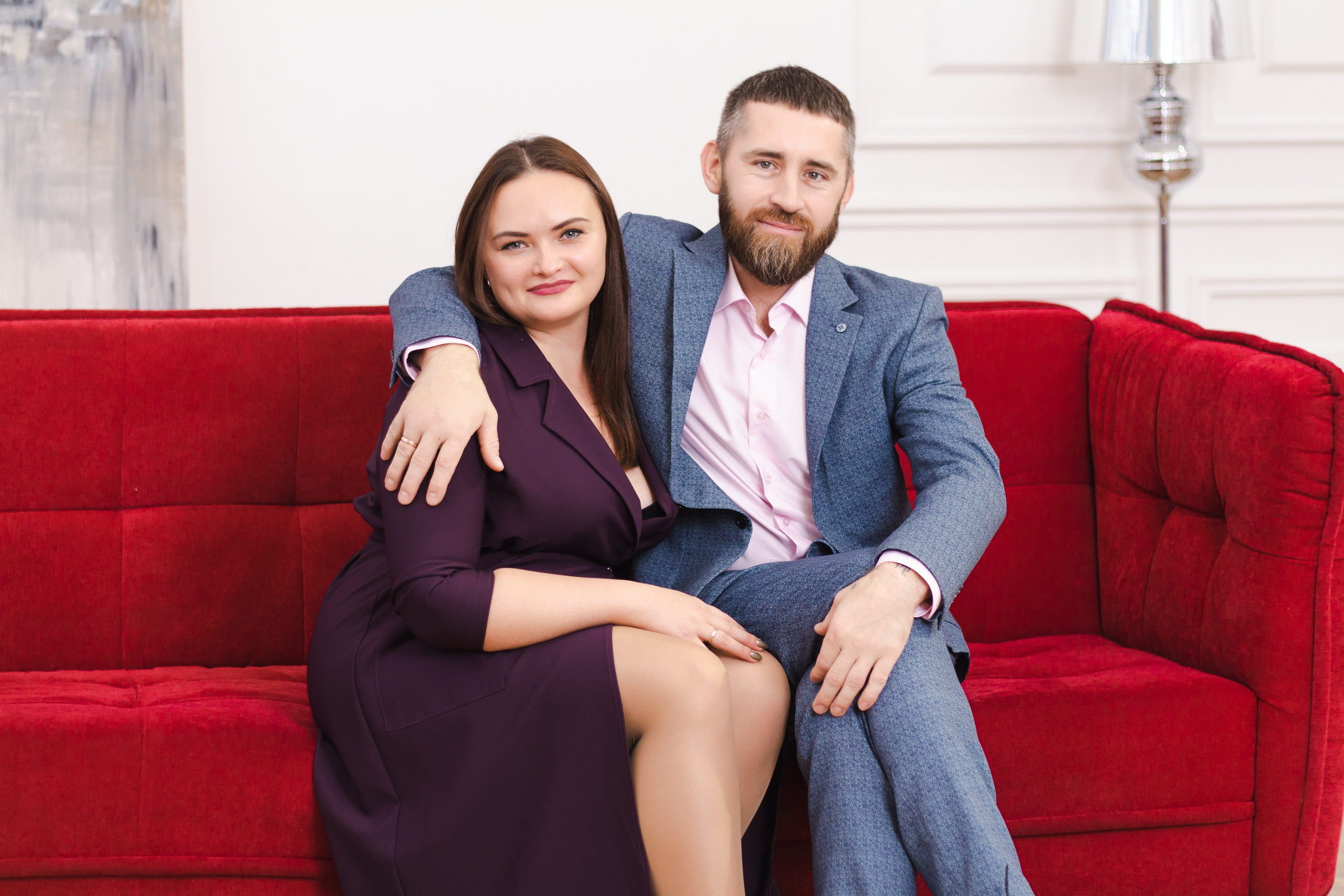 Тепло большой семьи — семейная фотосессия в студии, Екатеринбург. Фотограф в Екатеринбурге Пойгина Елена