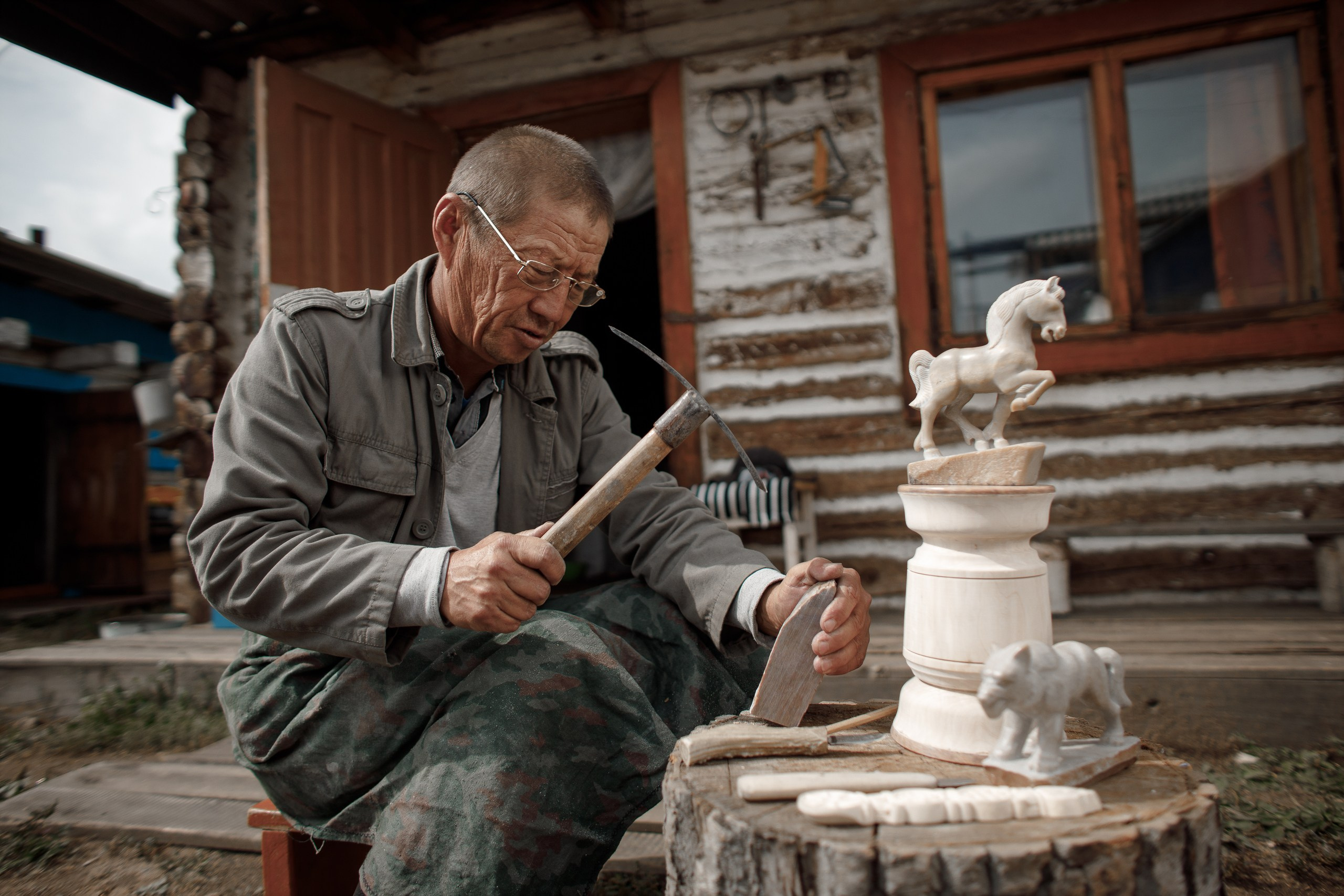 Камень и Тополь. Фотограф в Красноярске Нерозя Александр. Пейзаж, природа, портрет