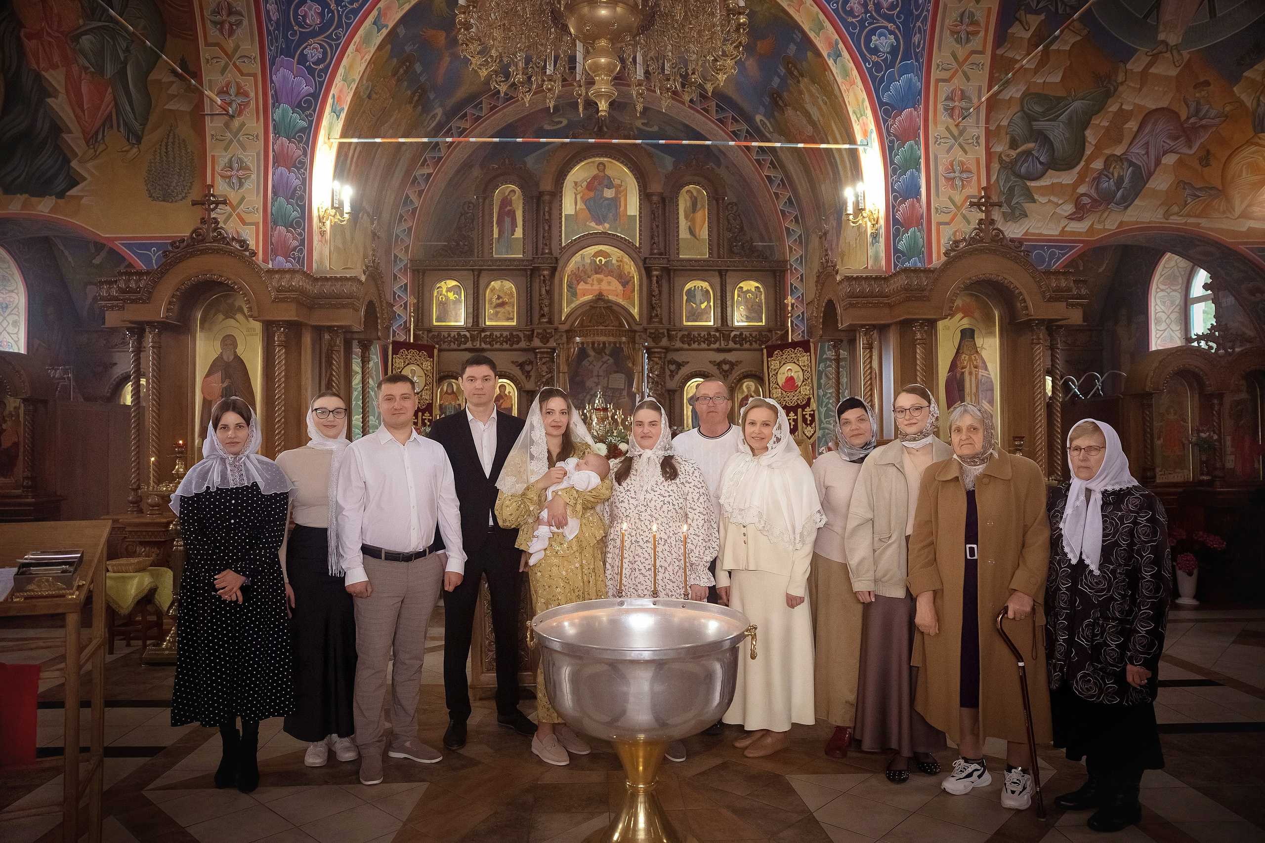 Крещение Василисы Храм в Ямном. Фотограф на крещение и венчание