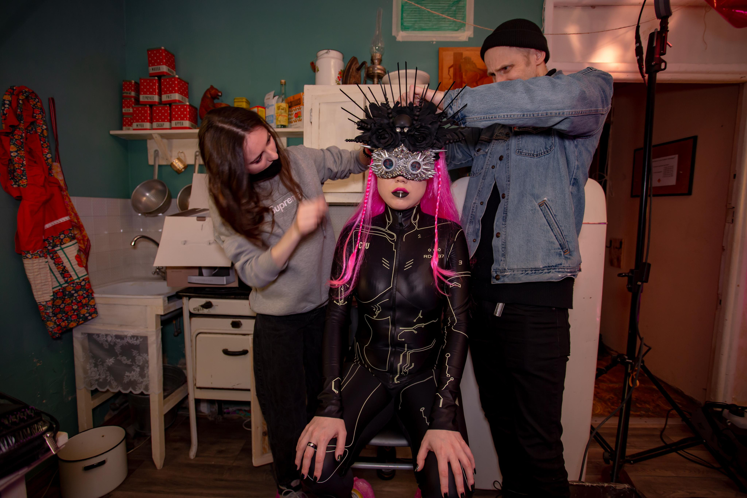 SERENIUM бэк со съемок клипа Always Shine. Фотограф Сонкина Татьяна