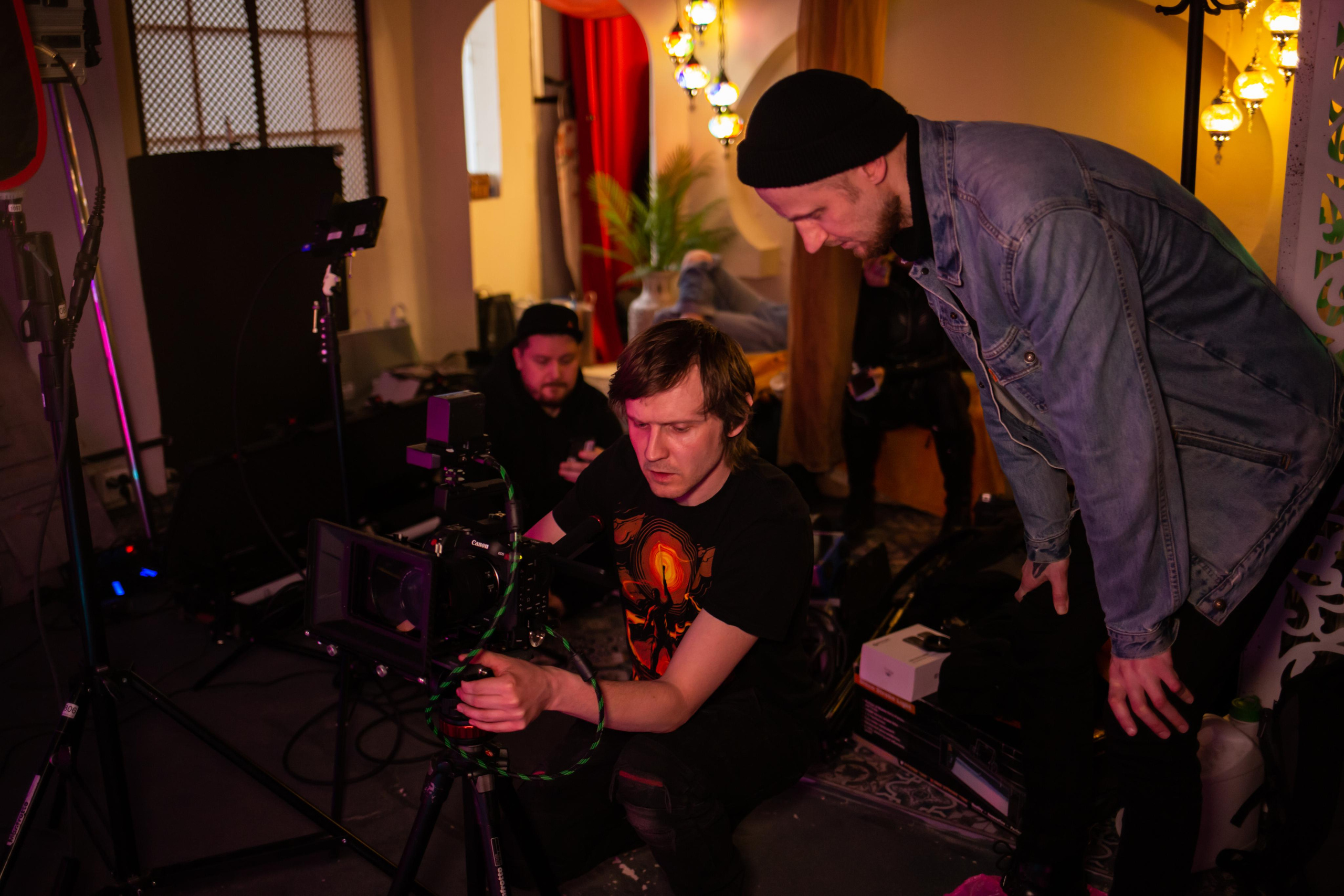 SERENIUM бэк со съемок клипа Always Shine. Фотограф Сонкина Татьяна