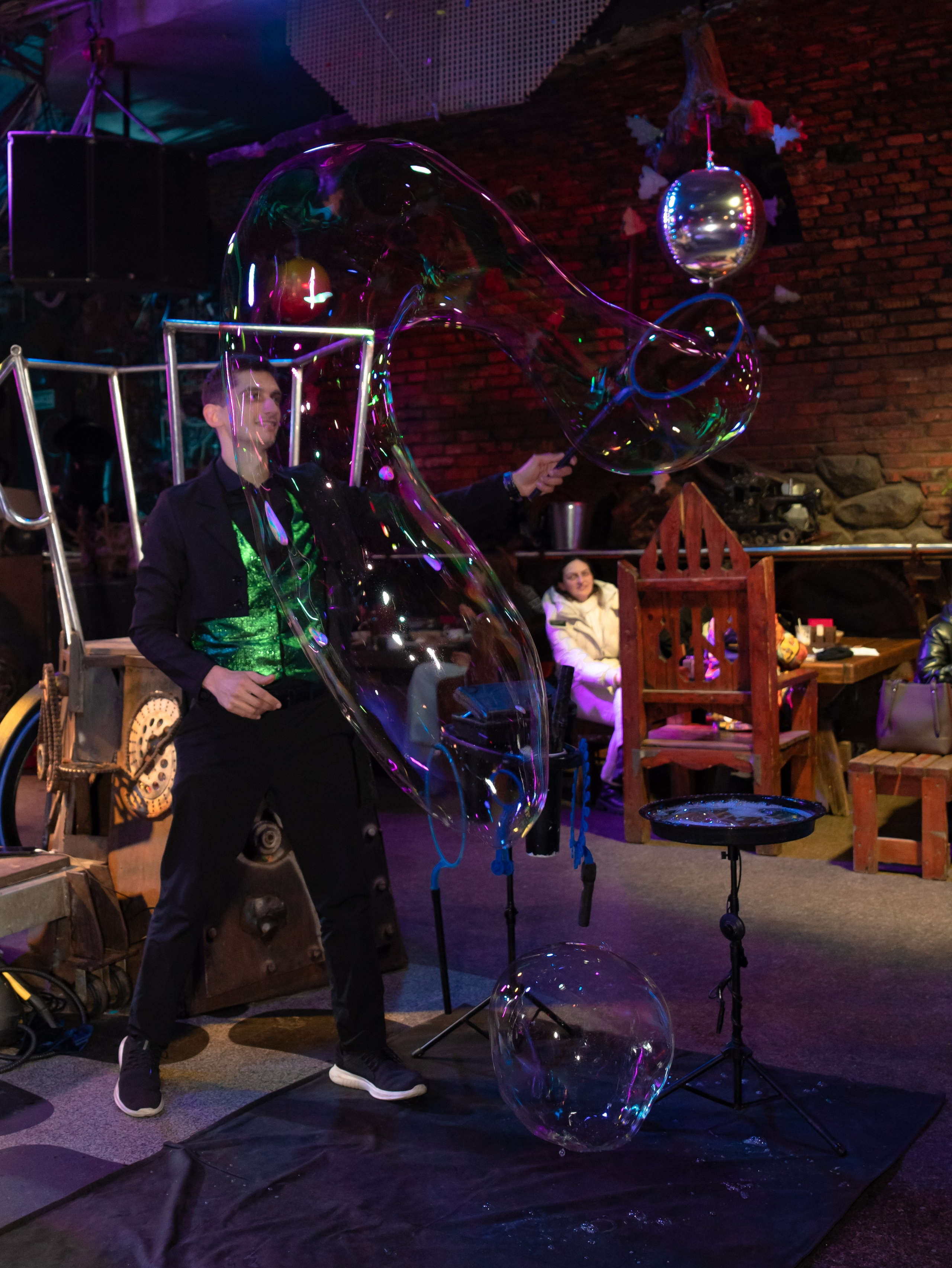 Новогодняя сказка в Байк Центре «Ночные Волки». Крамер Юлиана детский и семейный фотограф