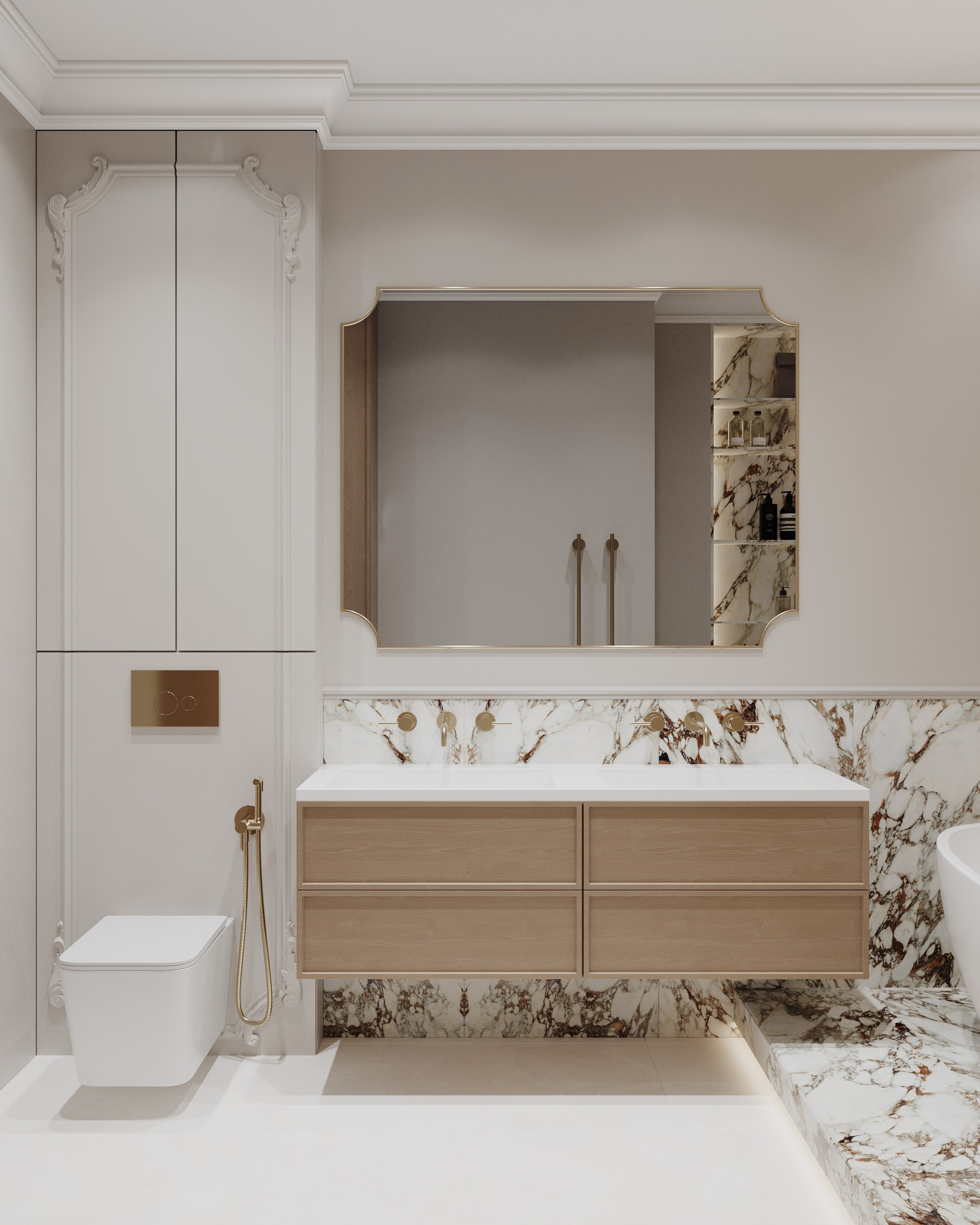 ЖК Легенда Московский 65 106 кв.м, г. Санкт-Петербург. 3d визуализатор Анастасия Науменко