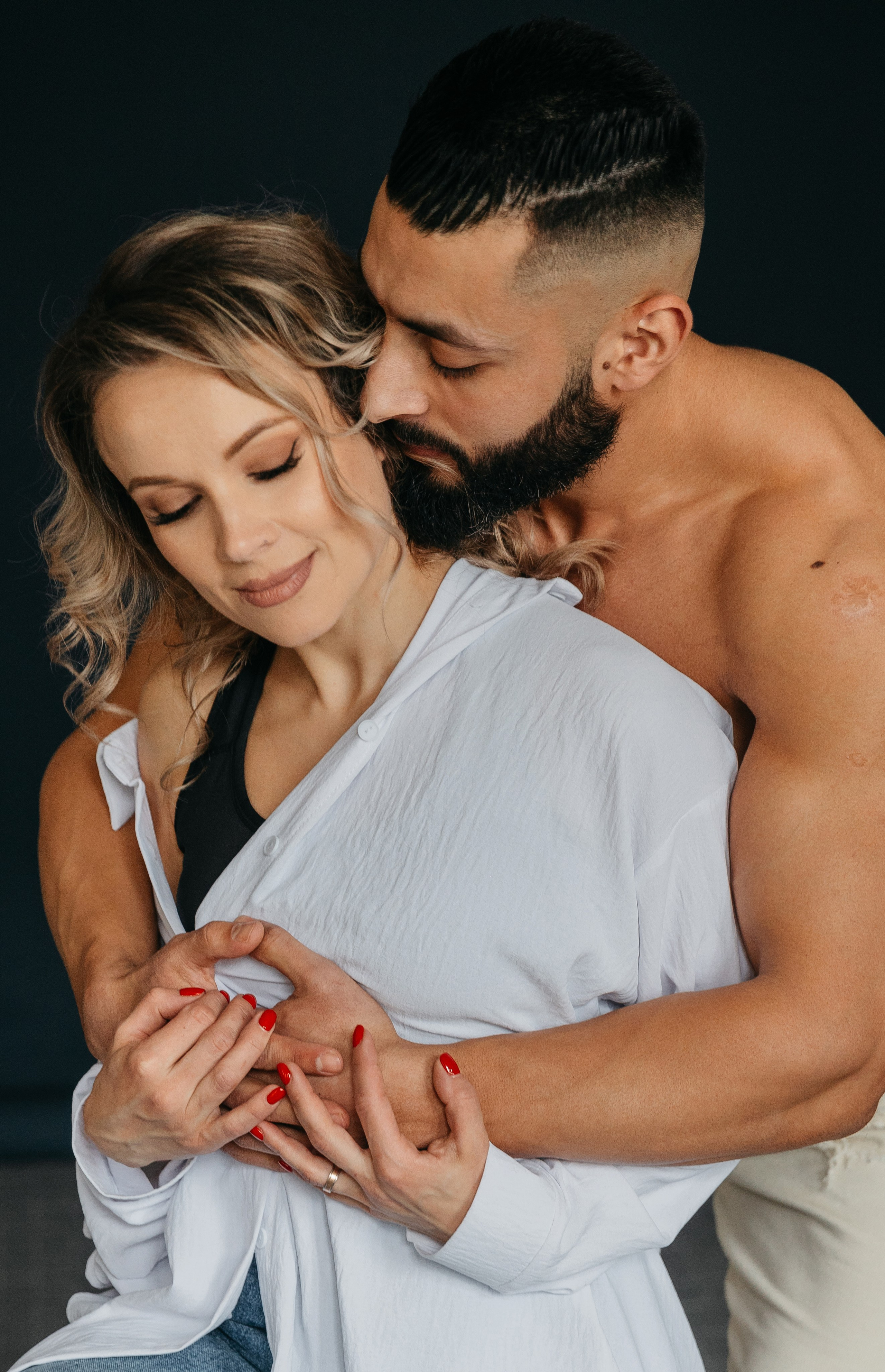 Оля и Уссама. Студия «Наше место». Дмитров. Фотограф в Твери Лагодная Яна