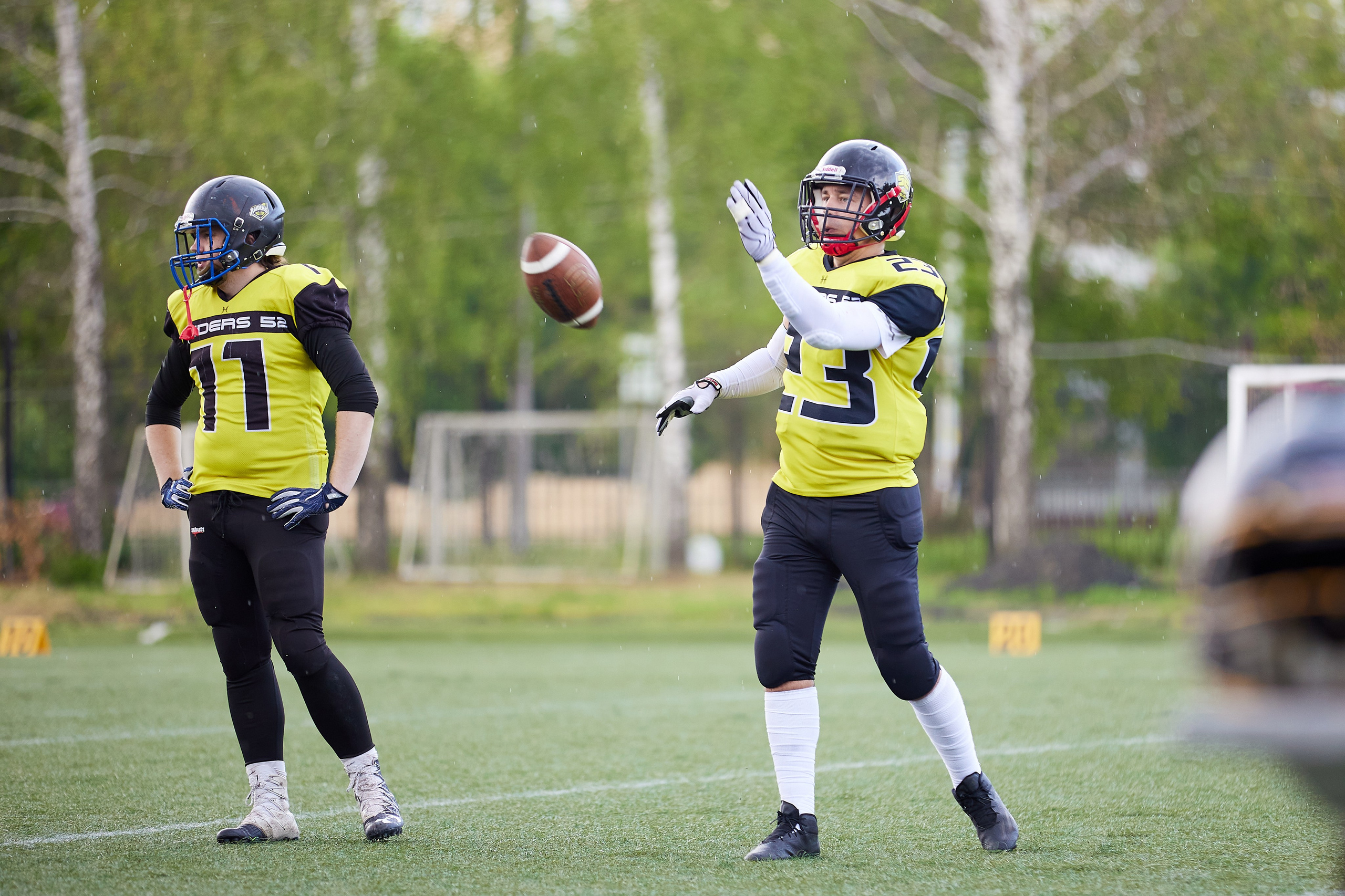 Американский футбол. Матч Чемпионата России — Рейдерс52 — Драконы. Светлана Родионова — фотограф спортивный и не только