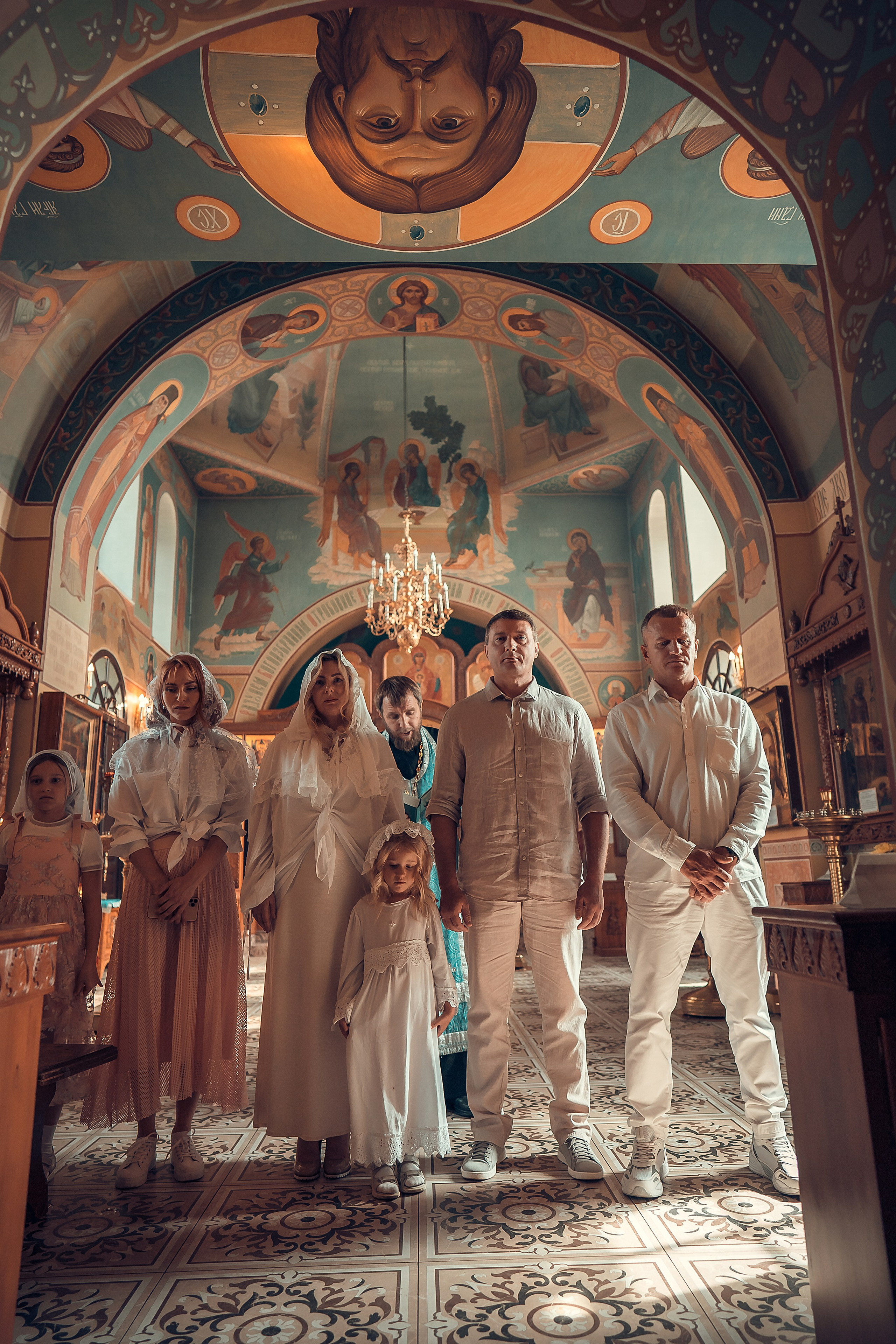 Крещение Даны. Фотограф на Крещение и Венчание в Красноярске Рамазанова Юлия