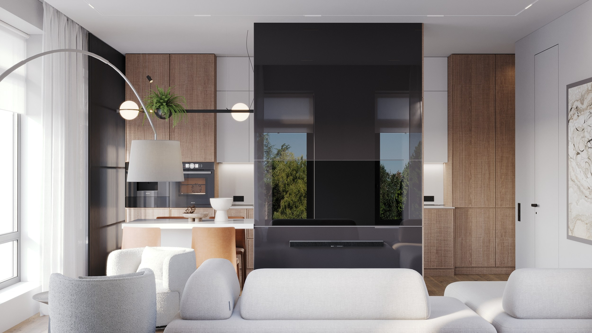 Небольшая квартира. Клиент Шубина Мария. Евгений Пырков — 3d визуализатор интерьеров и экстерьеров России