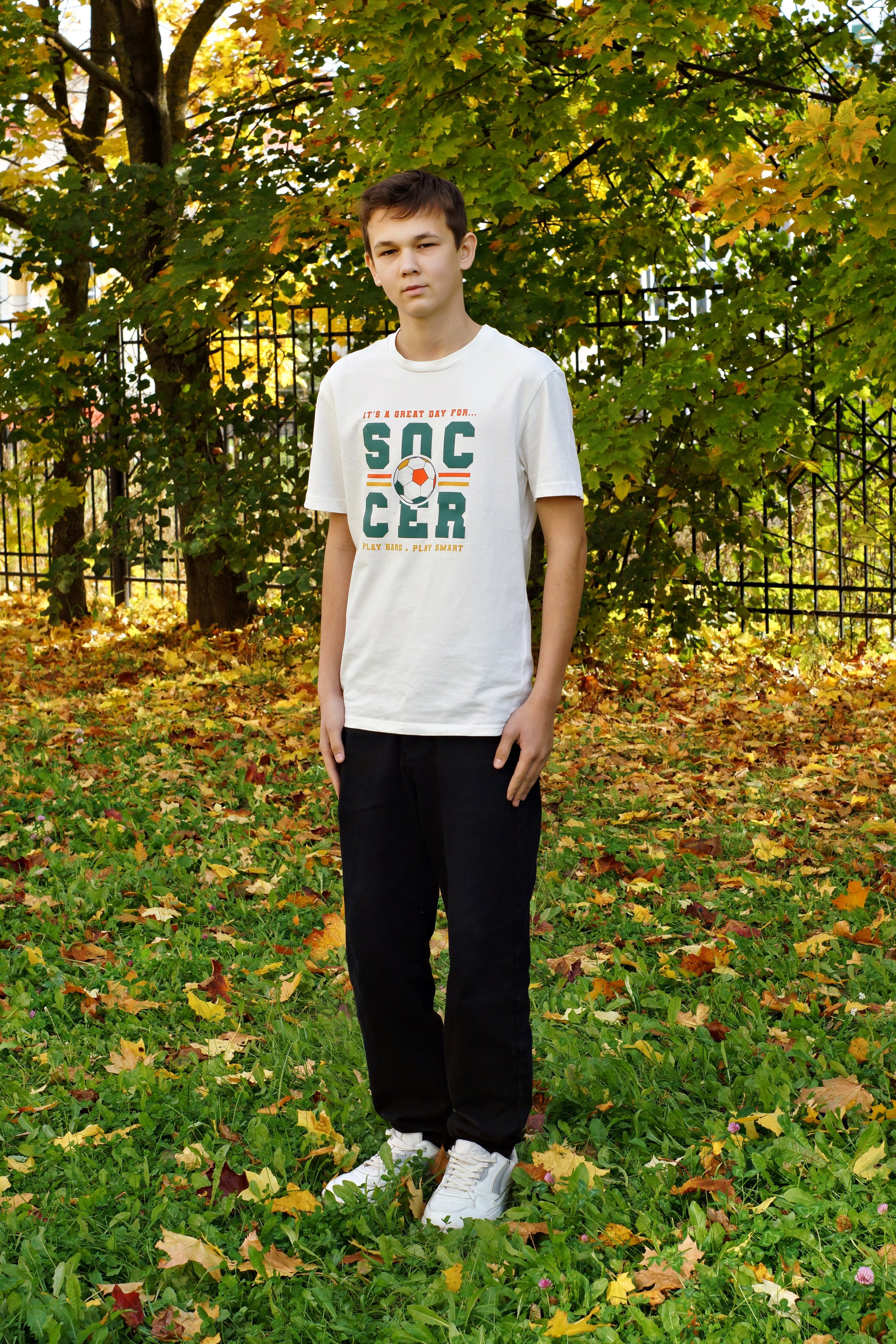 Осенняя фотосессия в школе г. Йошкар-Ола