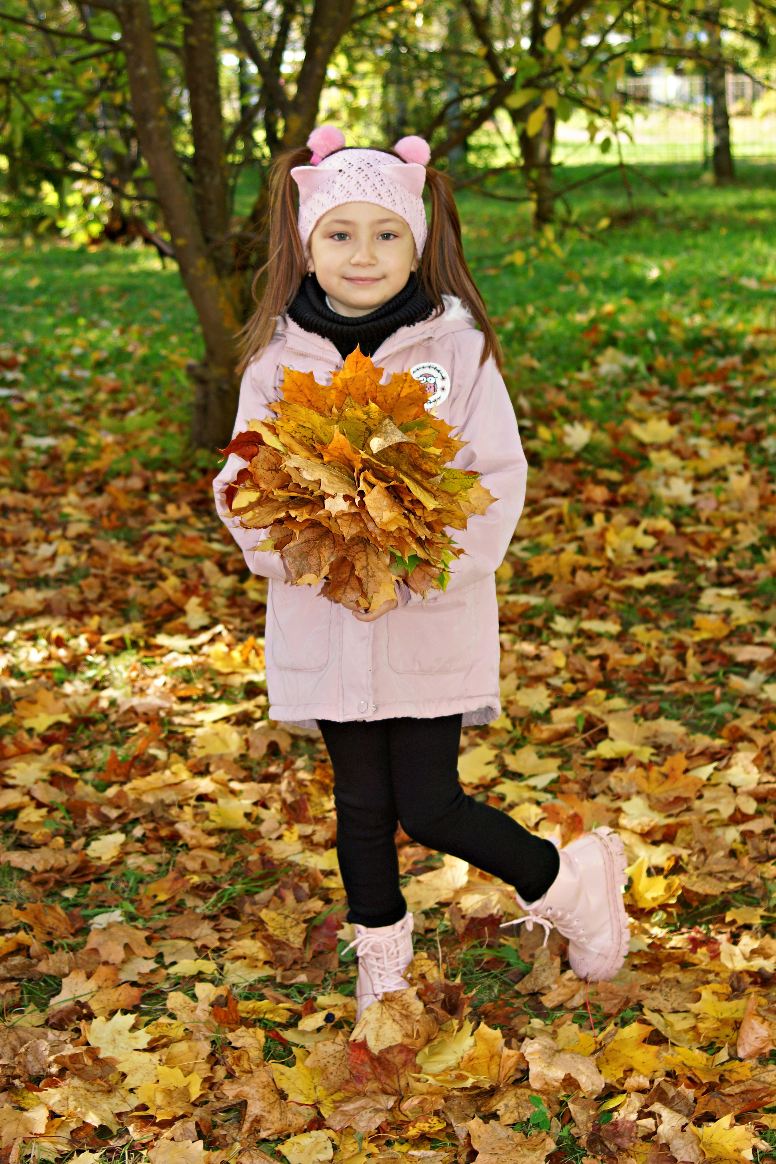 Осенняя фотосессия в детском саду г. Йошкар-Ола