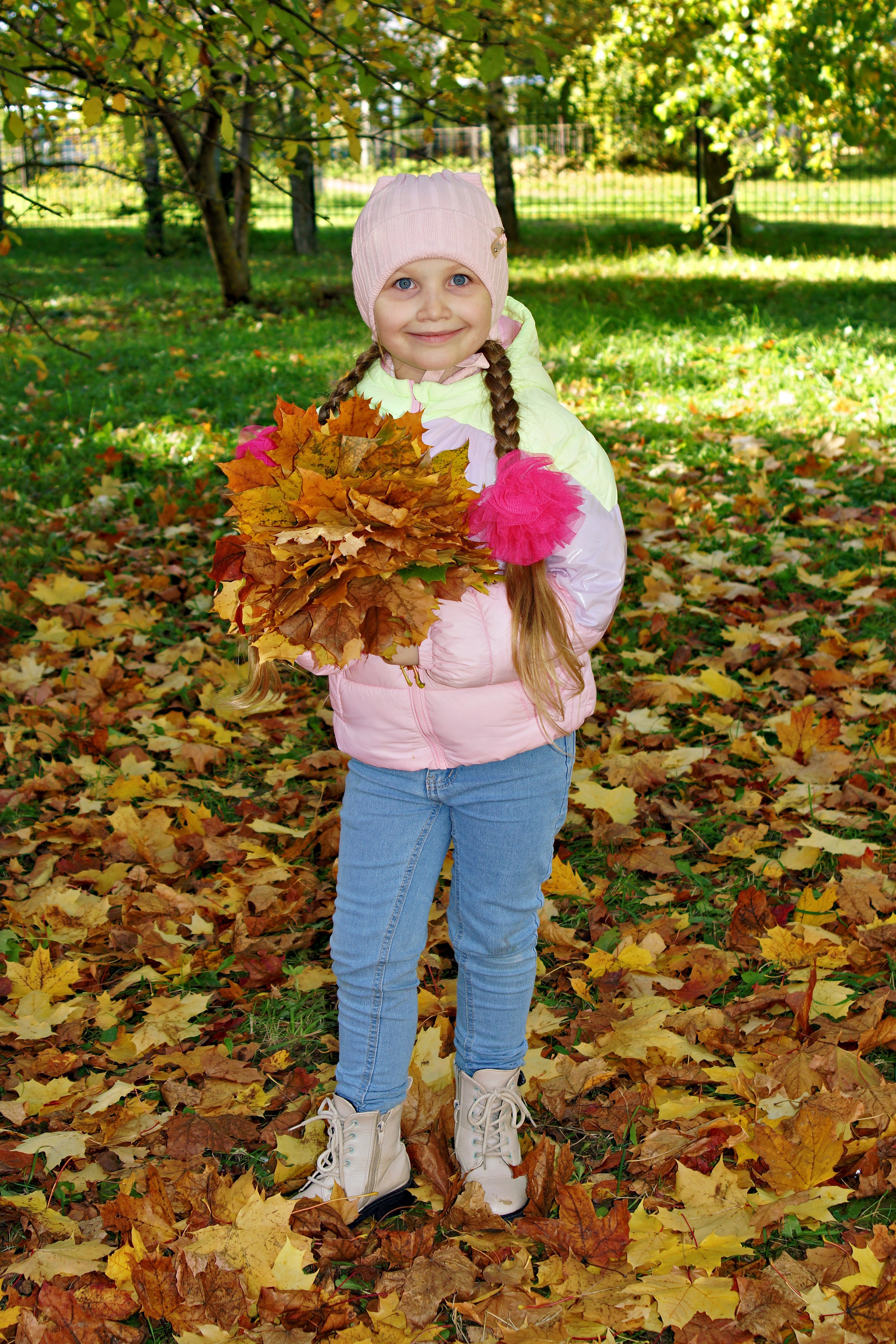 Осенняя фотосессия в детском саду г. Йошкар-Ола