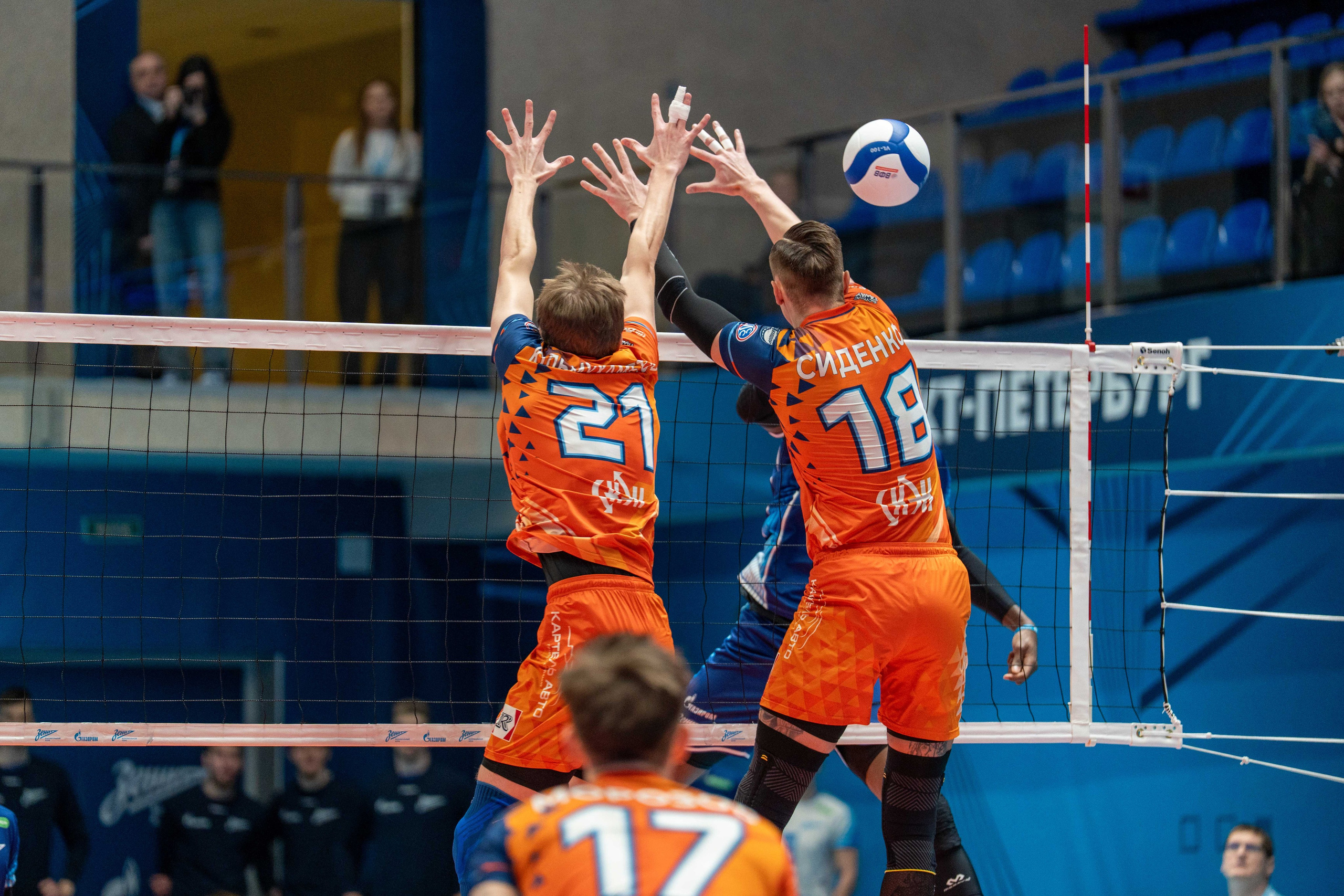 Зенит Санкт-Петербург — Кузбасс: фотогалерея матча мужской Суперлиги | Антон Гауф. Спортивный фотограф в Санкт-Петербурге | Антон Гауф