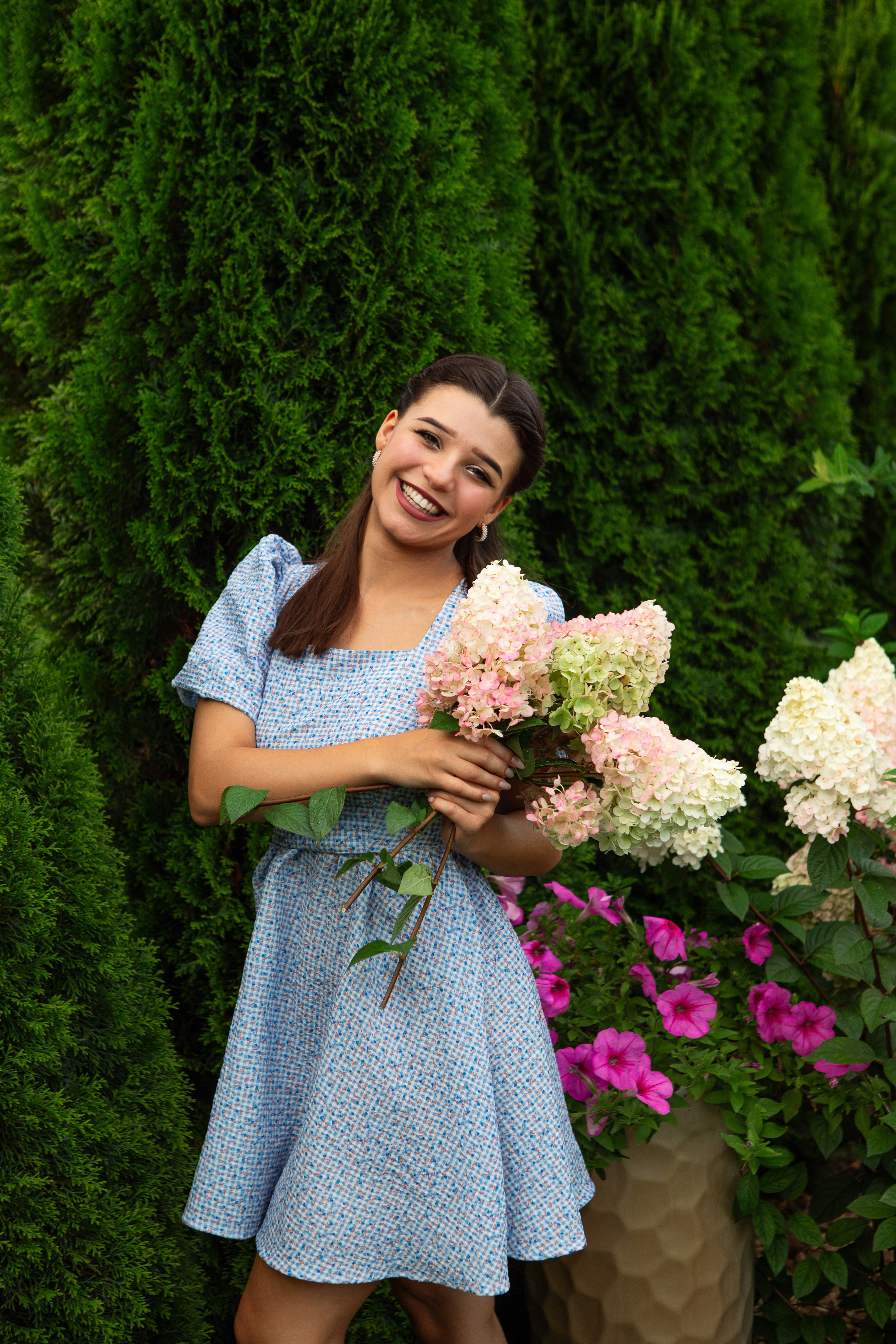 В саду гортензий. Семейный и контент- фотограф Анна Уткина, Электросталь, Ногинск, Москва