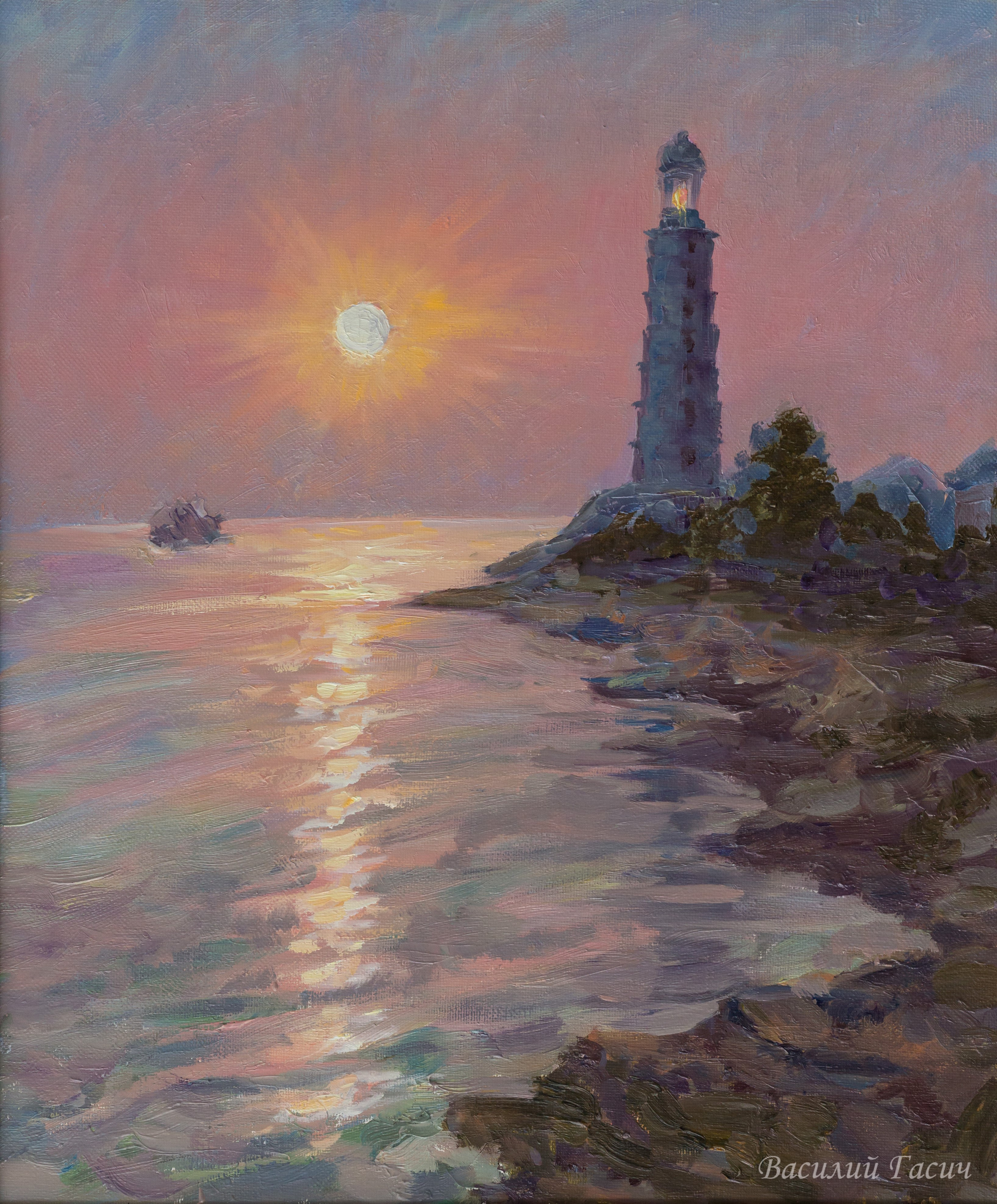 Пленэр / Plein air. Художник Василий Гасич