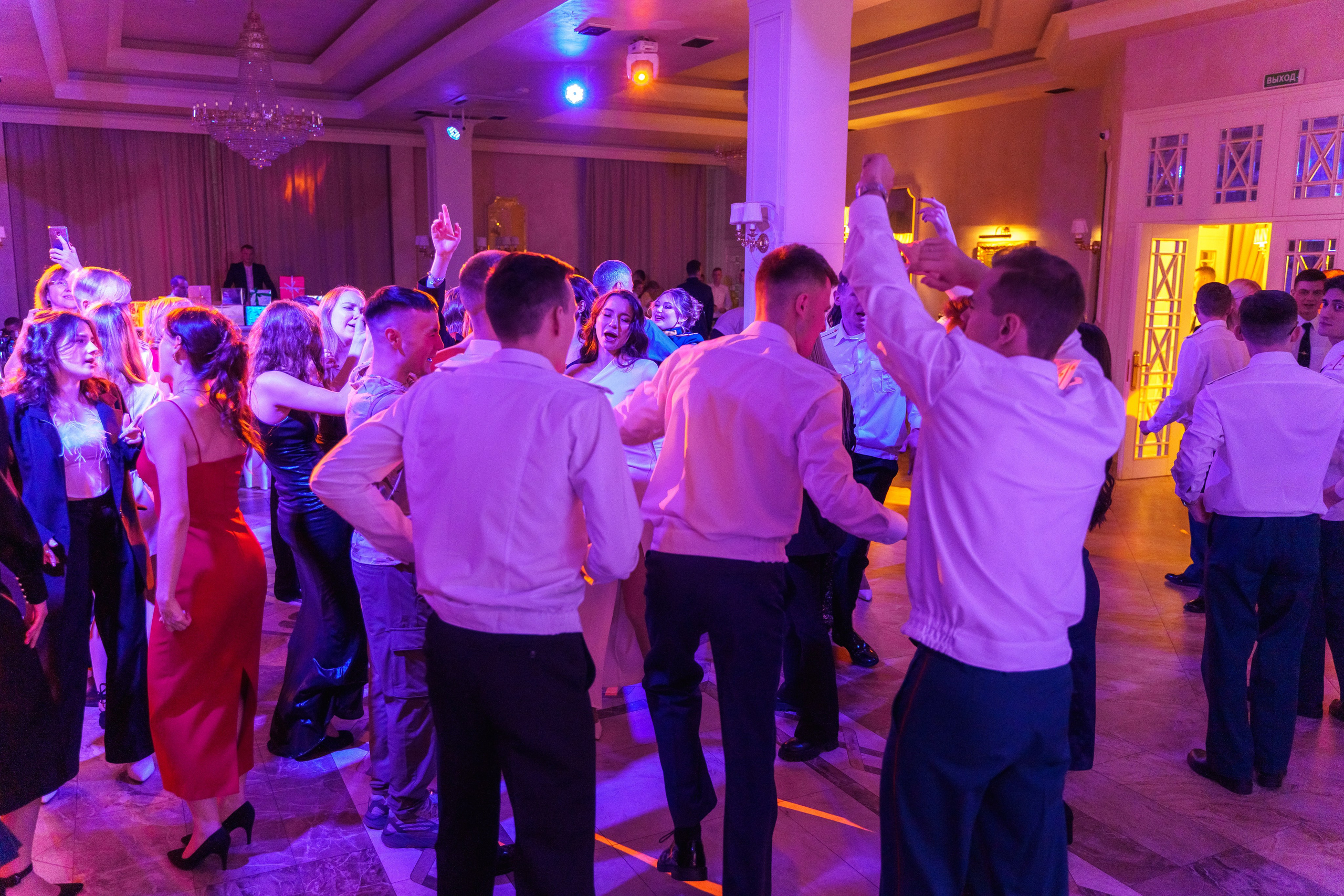 Фотосъемка выпуска военной академии и вручение дипломов