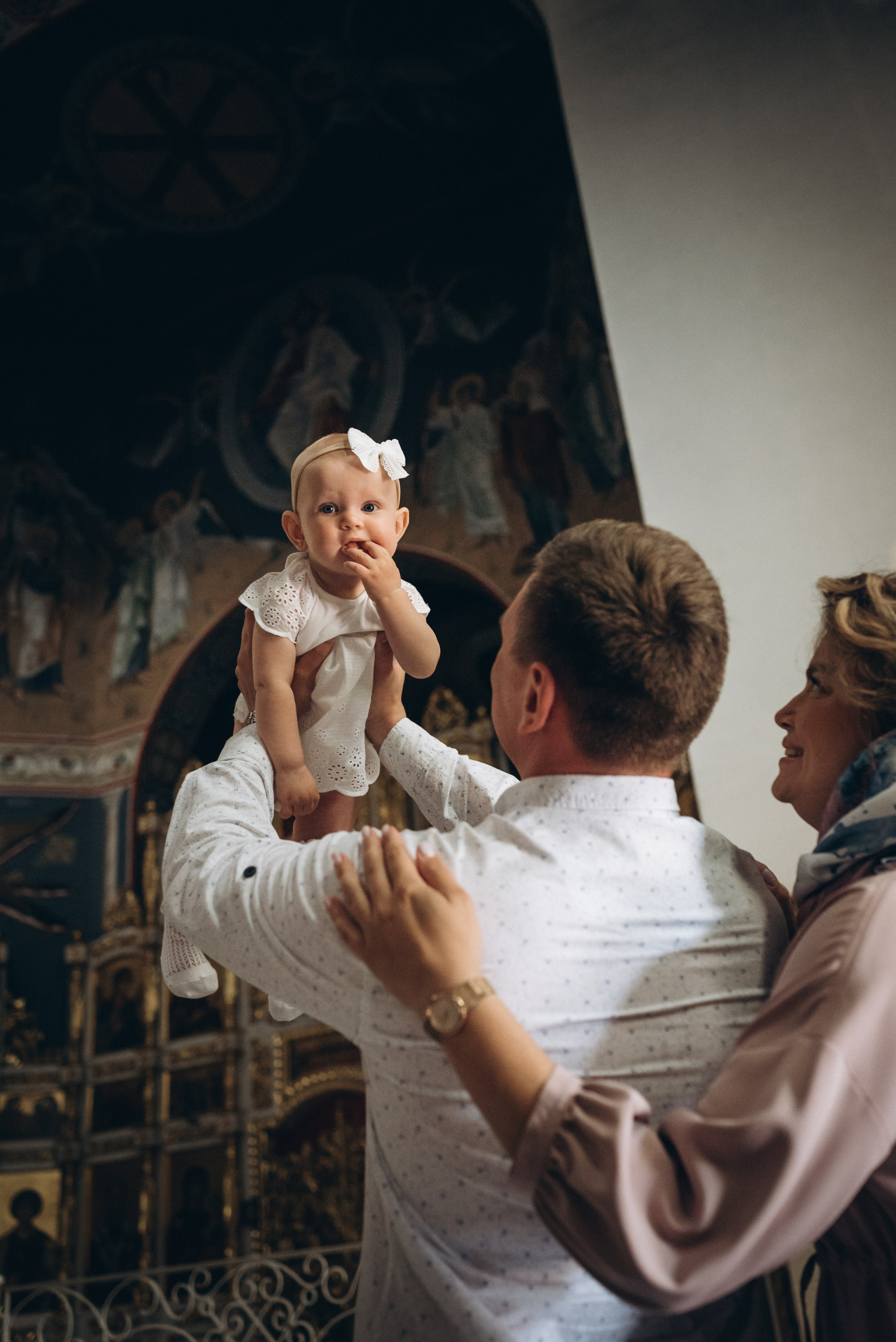 Крещение Василины (Храм Праведной Софии Слуцкой). Семейный фотограф в Минске Дарья Дреко
