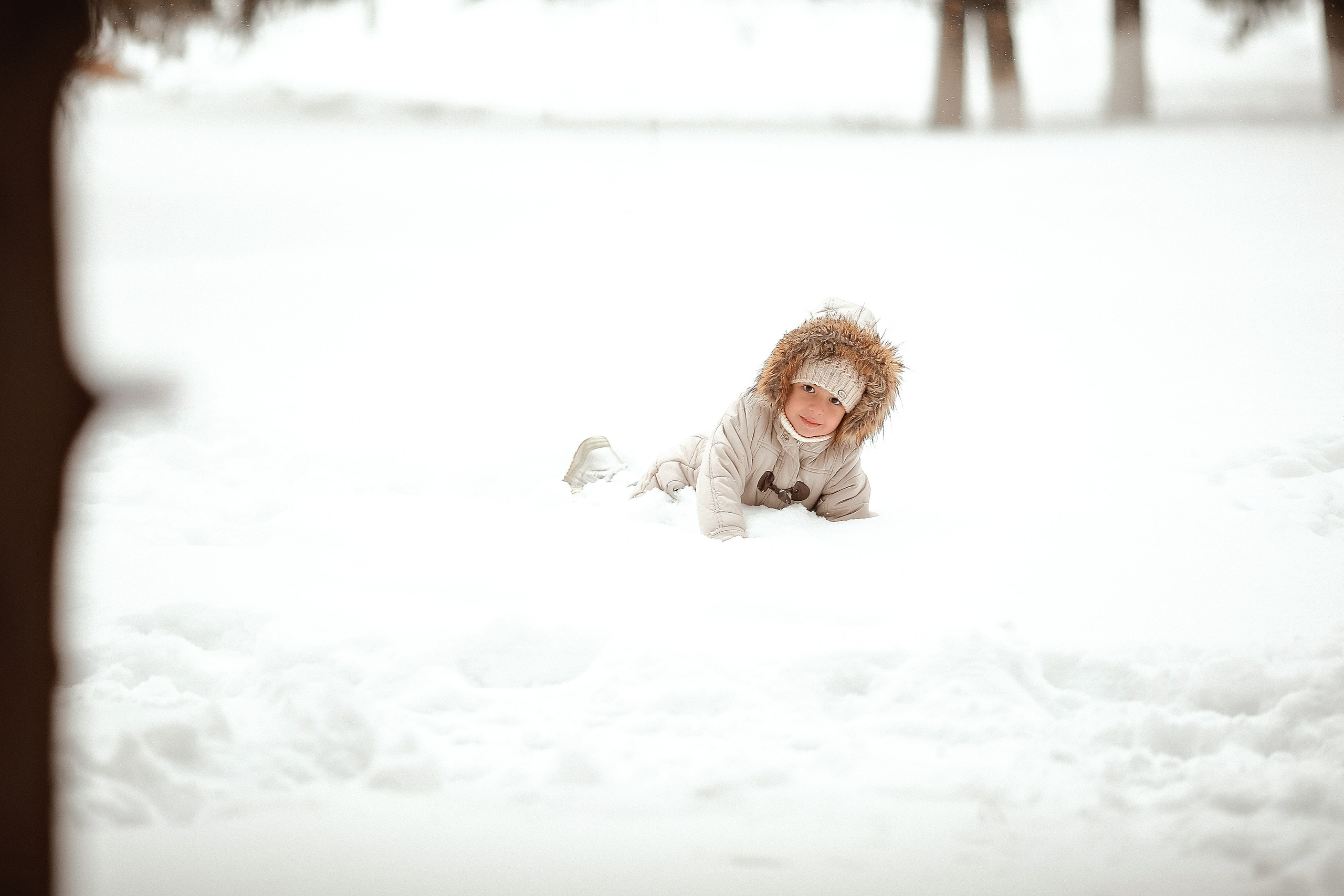 Белоснежная зима. Семейный фотограф в Новосибирске Екатерина Сафронова