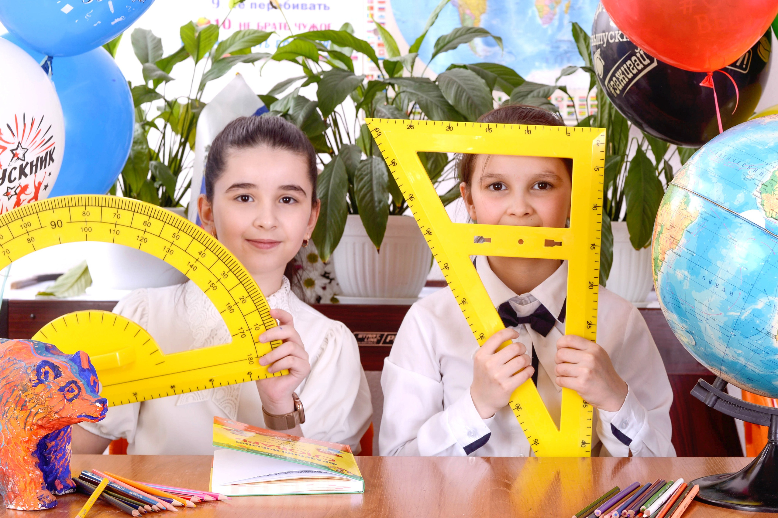 Фотографии в классе. Детская выездная фотостудия