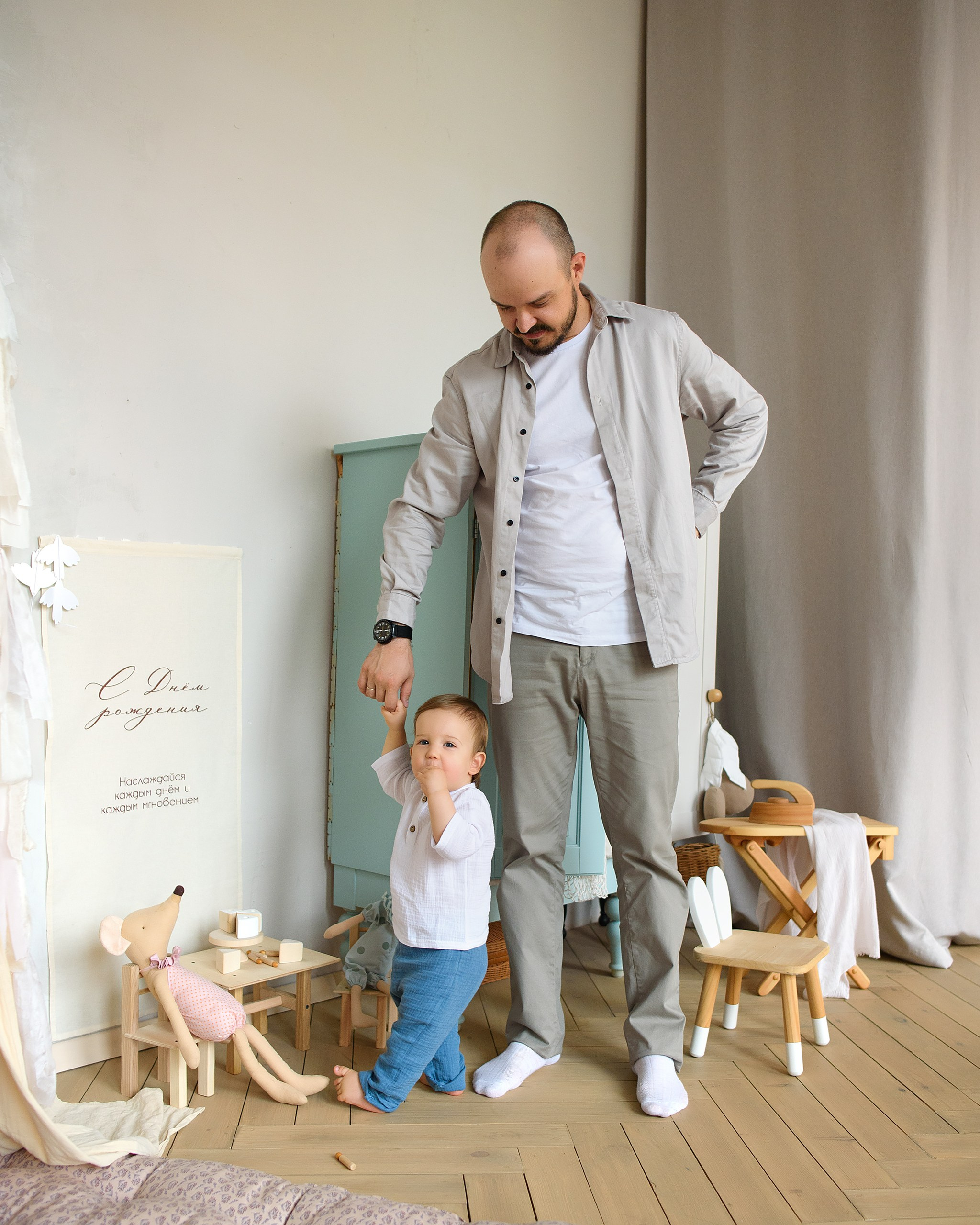 Фотосессия на 1 годик. Алёна Маслова — Семейный фотограф — Женский портрет —Тюмень