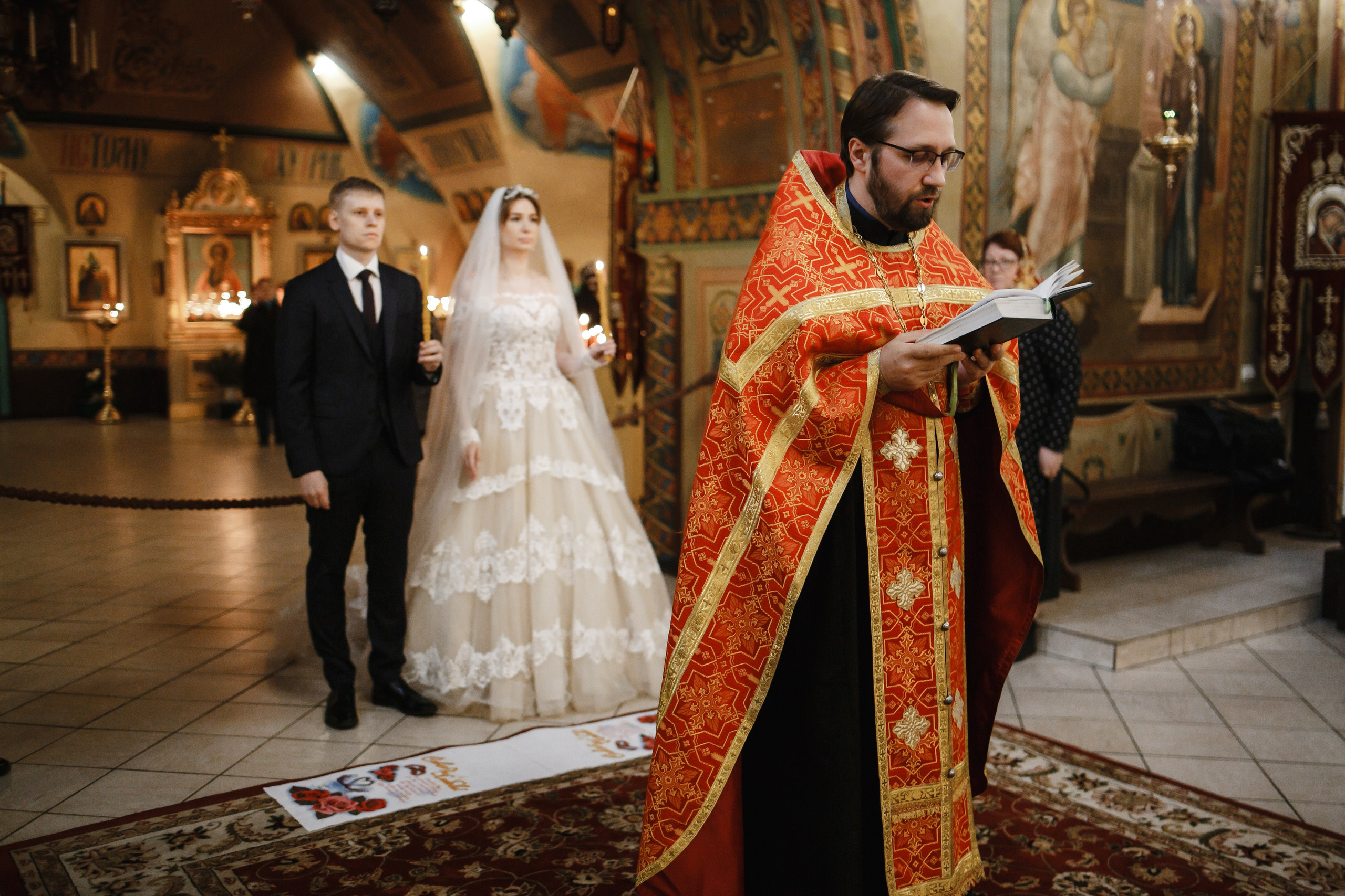 Венчание в храме Григория Неокесарийского в Дербицах. Фотограф на Крещение Москва