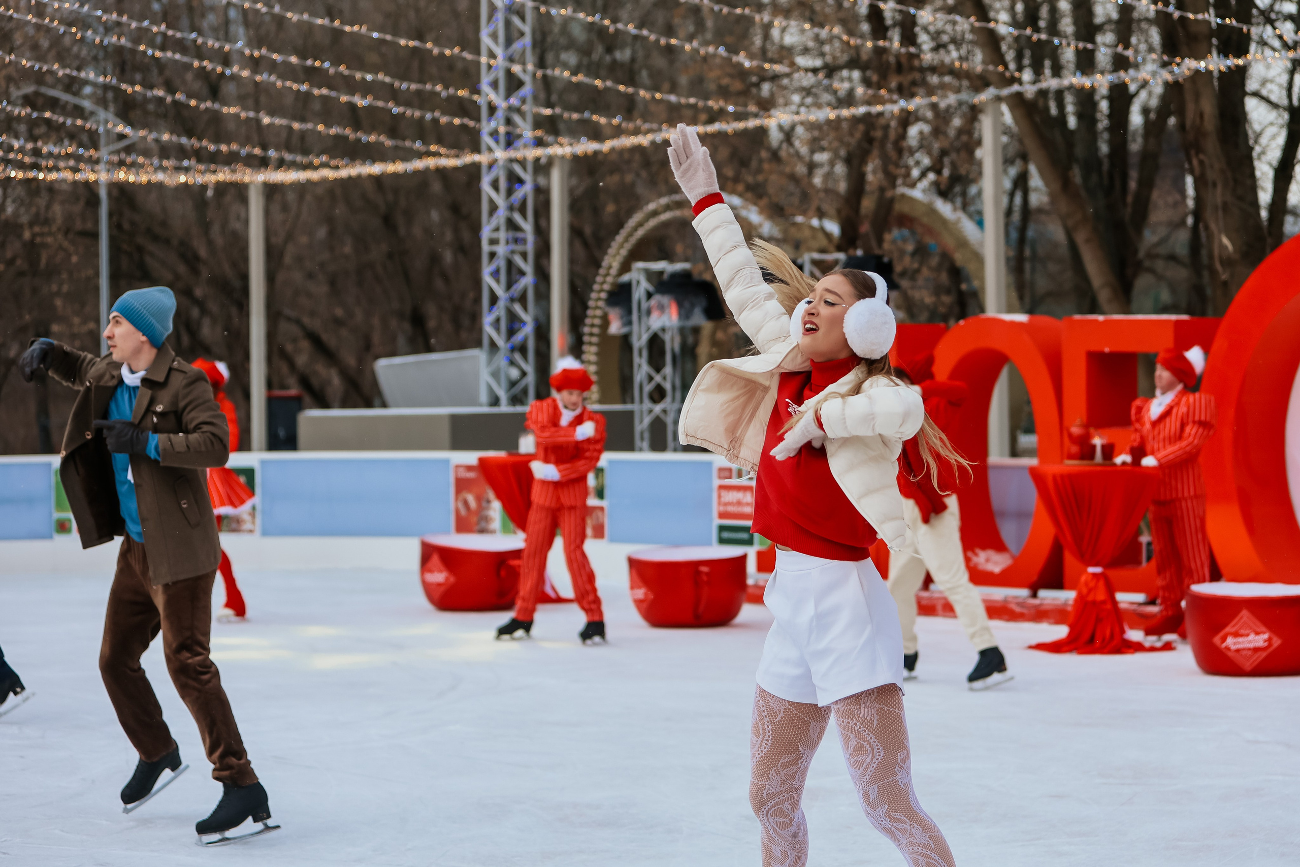 Ледовое шоу Сити каток Московское Чаепитие. Фотограф и видеограф Анна Домашенко