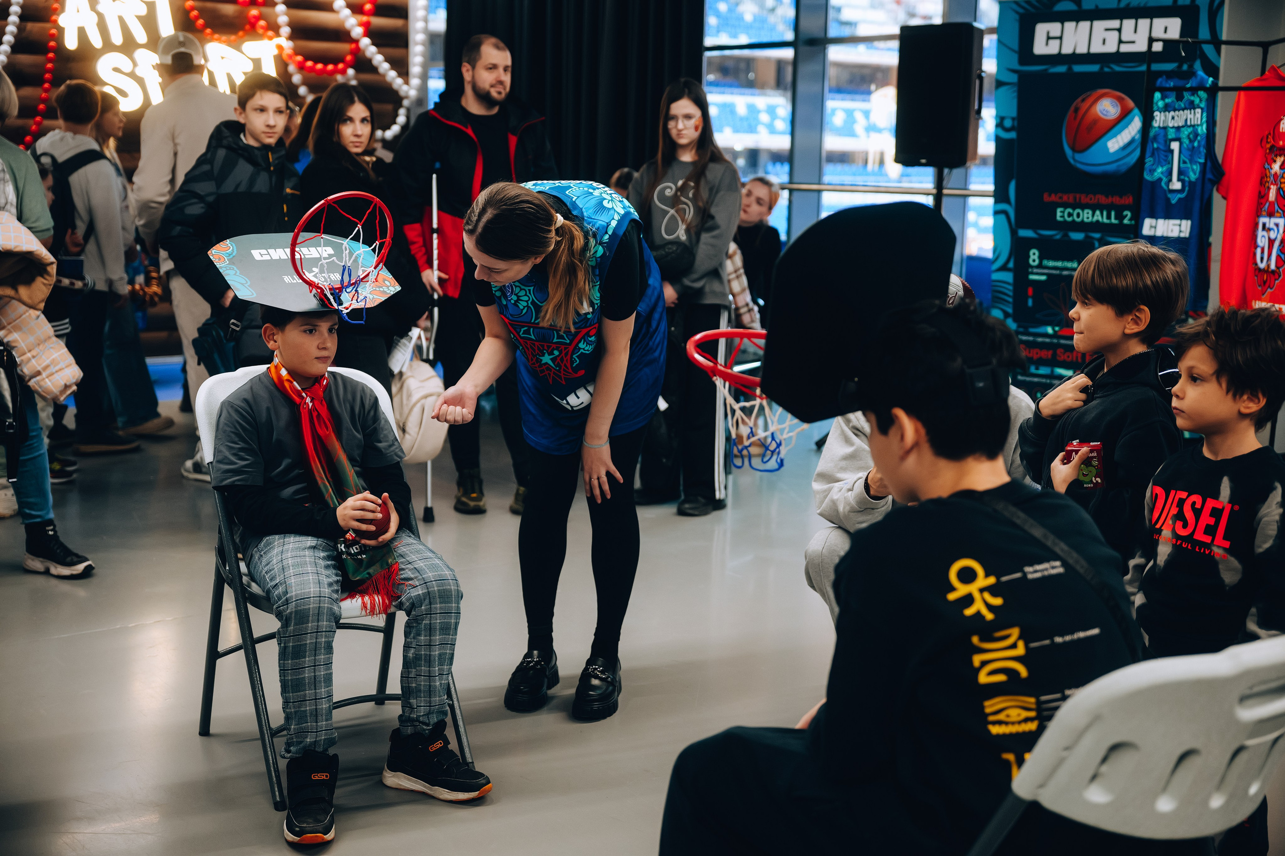 Сибур на Матче Всех Звезд 2025 Единой Лиги ВТБ. Фотограф и видеограф Мария Банщикова, Солнечногорск, Москва