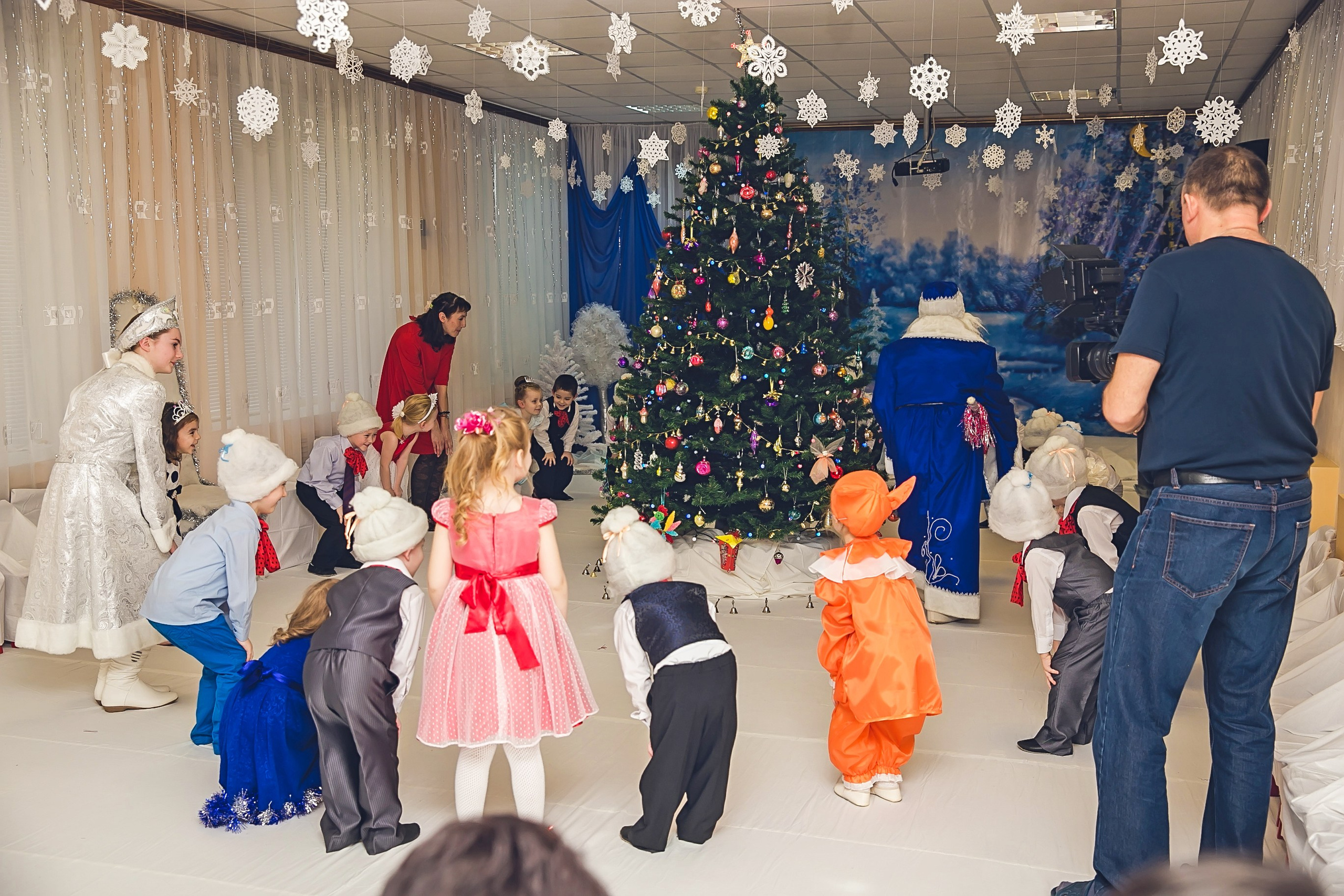 Новый год в саду. Семейный и детский фотограф в Нижнем Новгороде