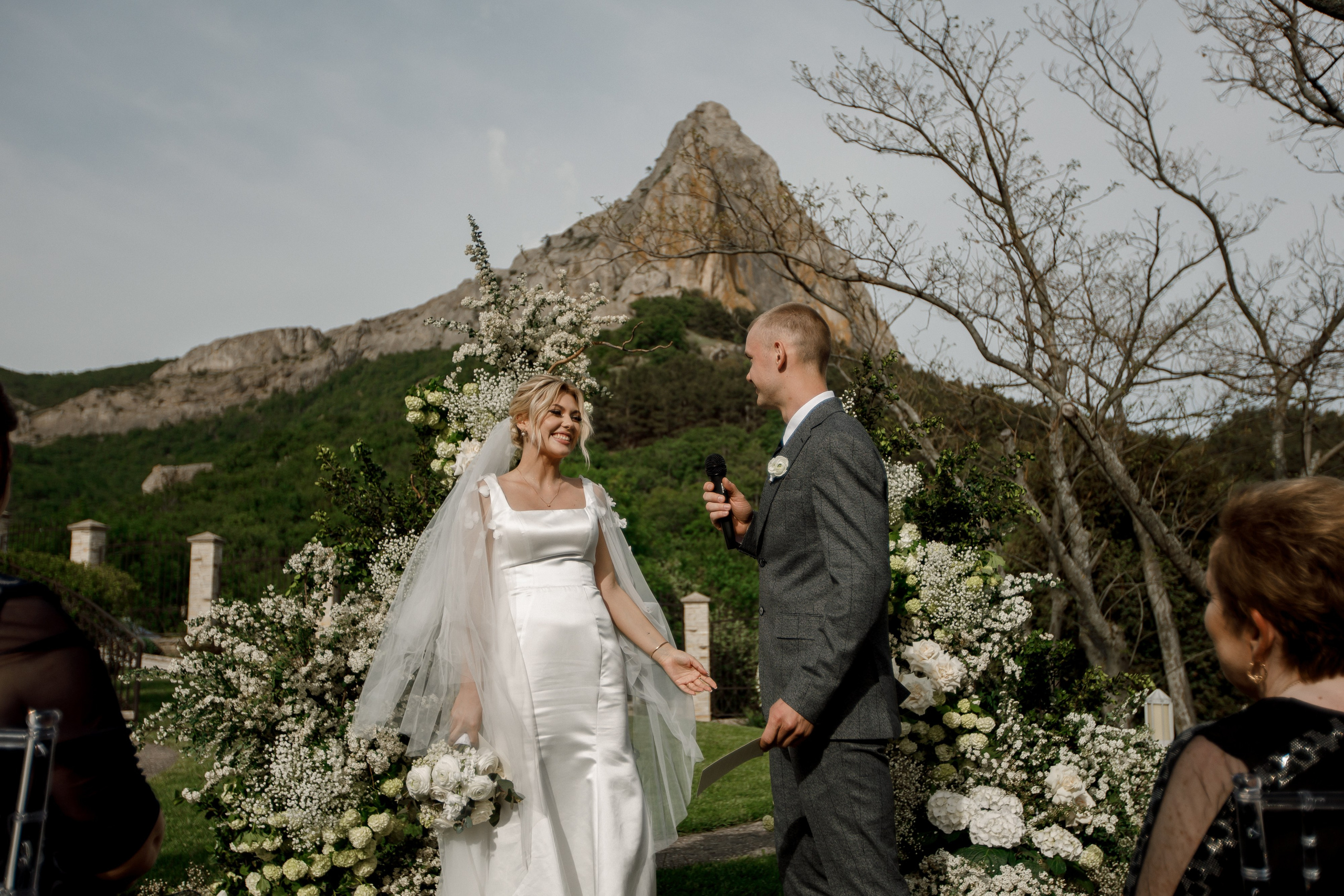 Денис и Алина. Белый замок. Фотограф Анна Лейман. Севастополь