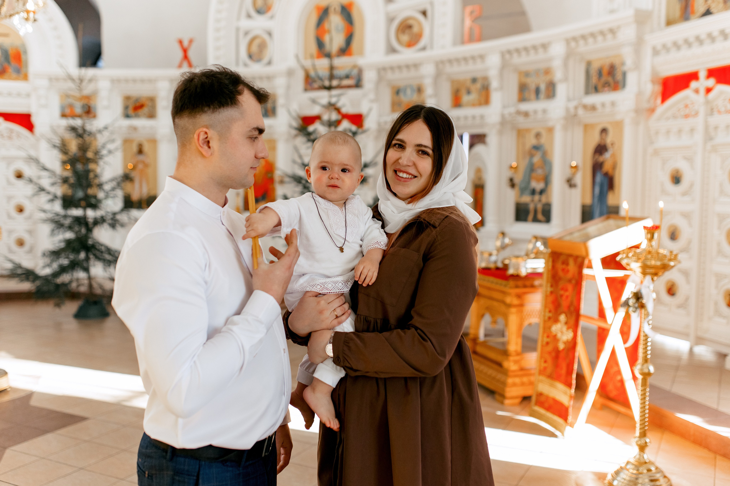 Крещение Тимофея. Свадебный и семейный фотограф в Туле и области Маша Костина