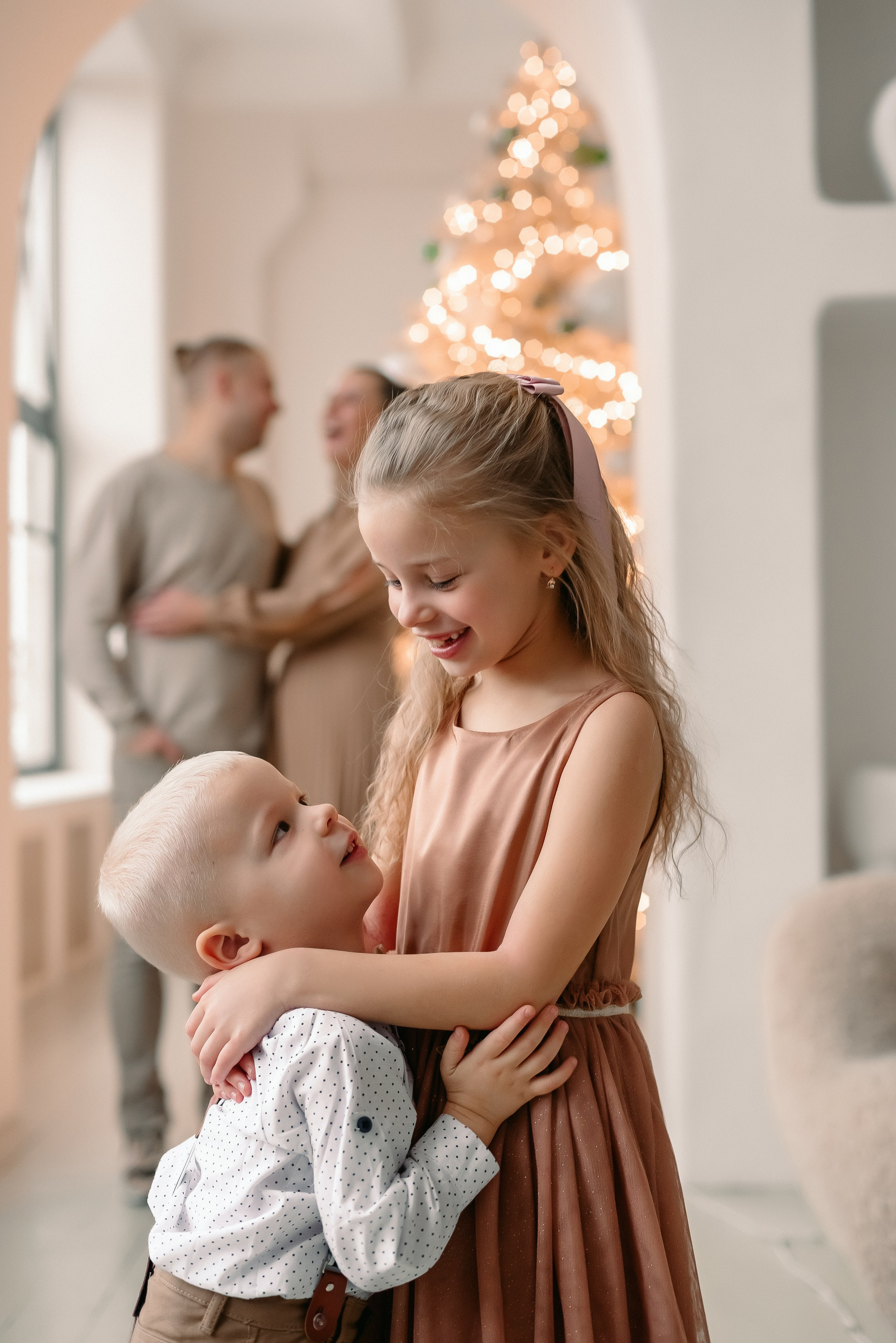 Семейная новогодняя фотосессия. Фотограф Юлия Кондратьева