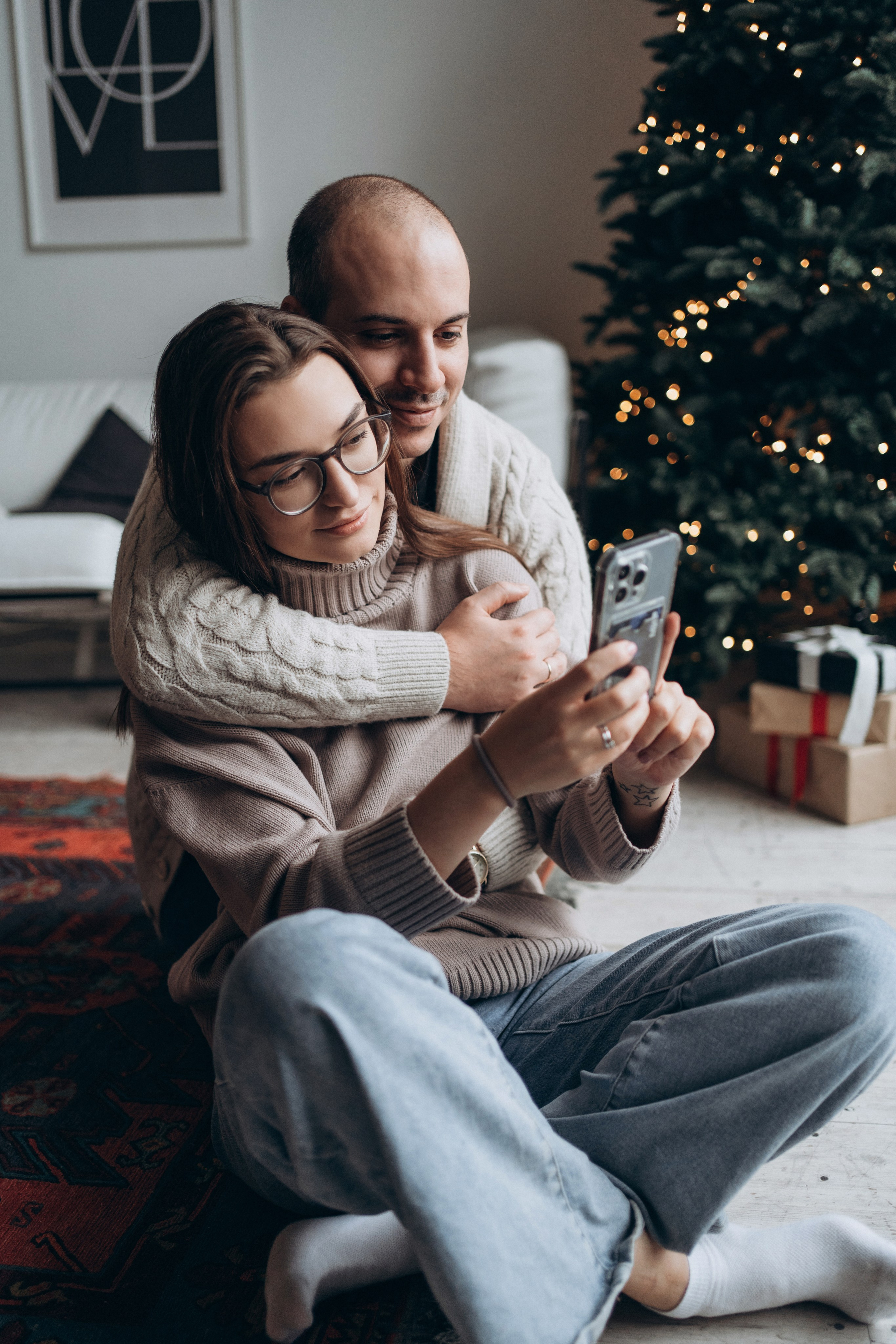 Рождественская история. Фотограф новорожденных и малышей до года в Москве Анастасия Соколова