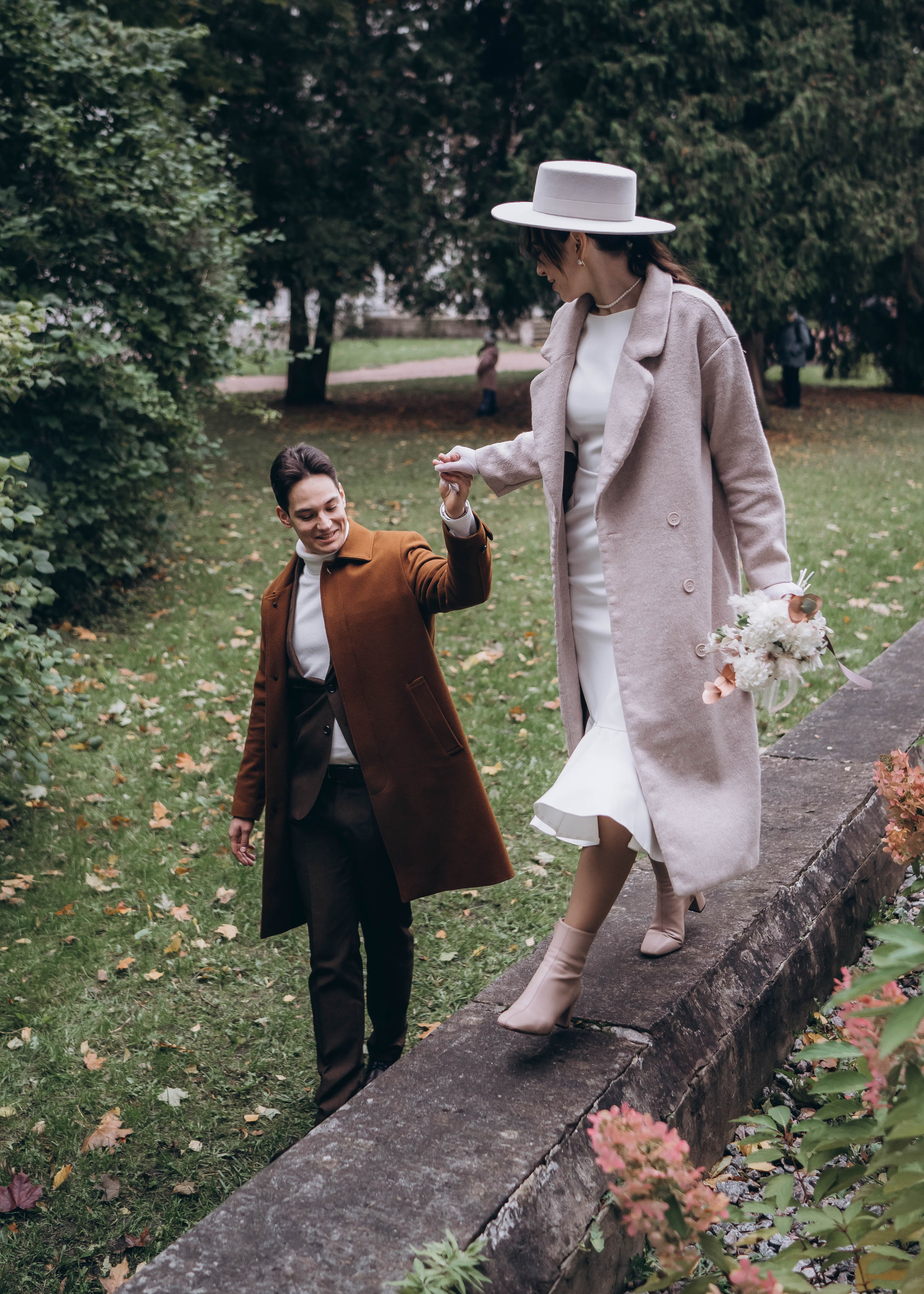 Лавстори в парке. Фотограф Ксения Овтина