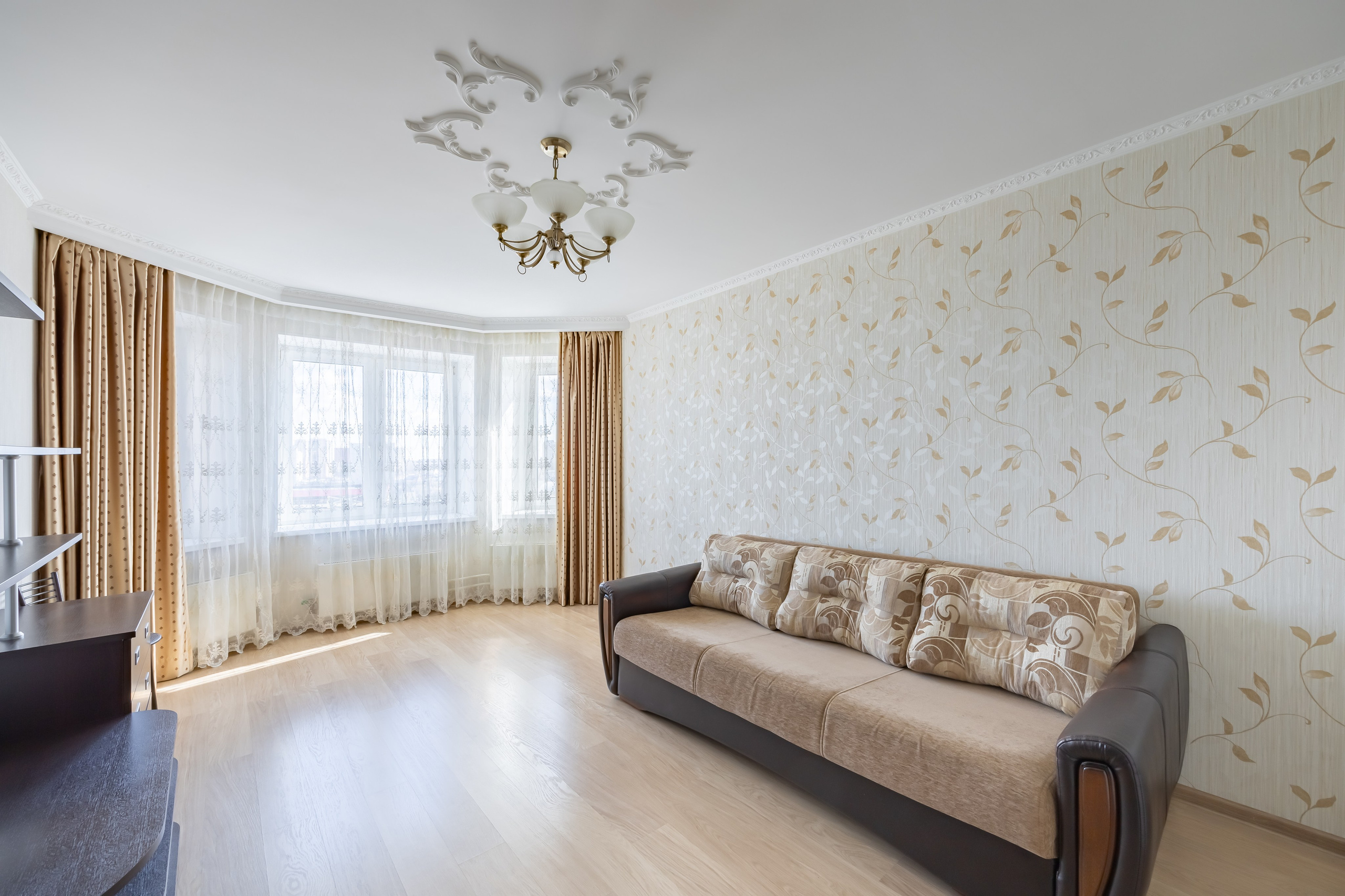 Съемка квартиры для продажи в Московском. Интерьерный фотограф в Москве Сергей Чекмезов