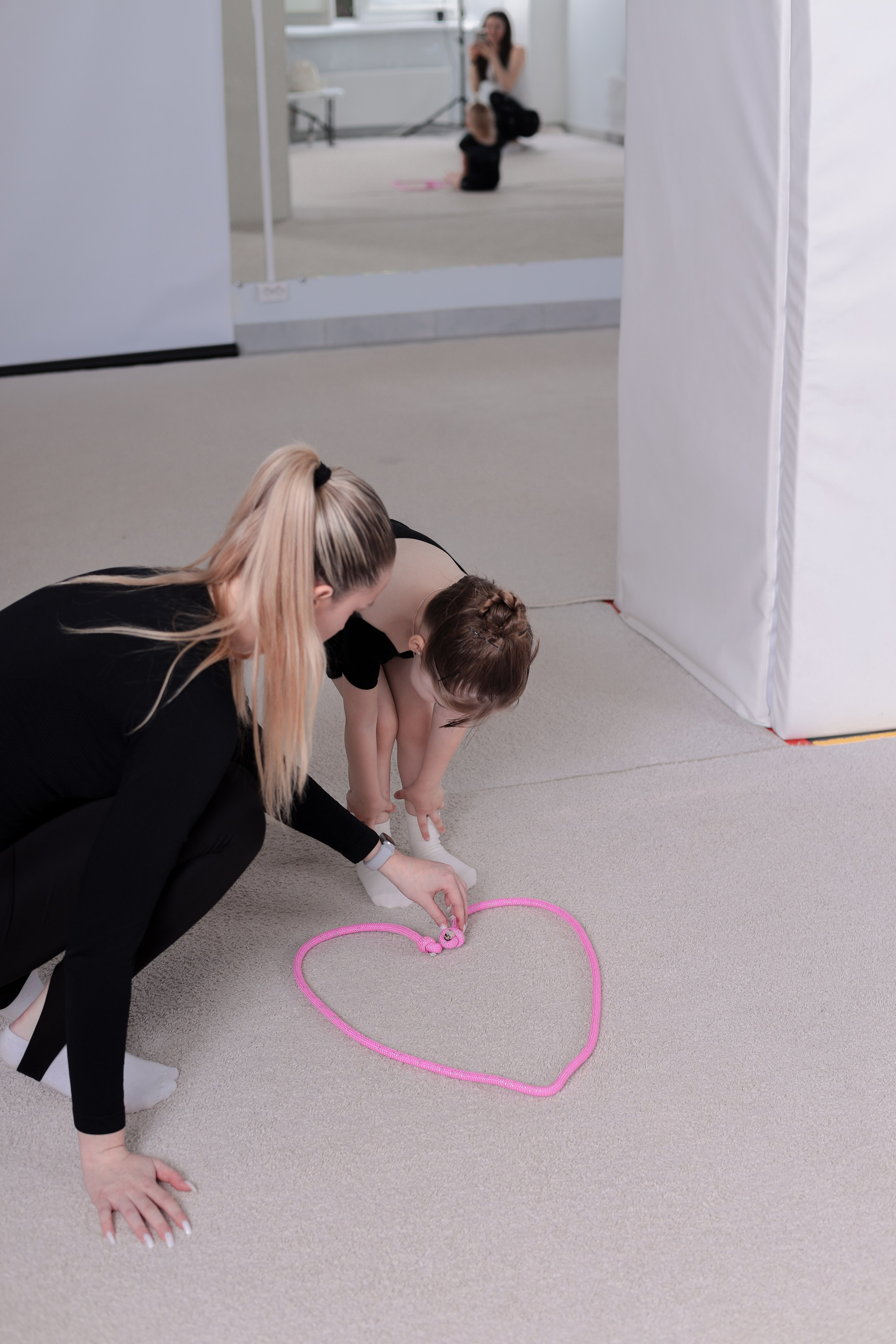 Открытый урок гимнастика. Фотограф Надршина Лилия