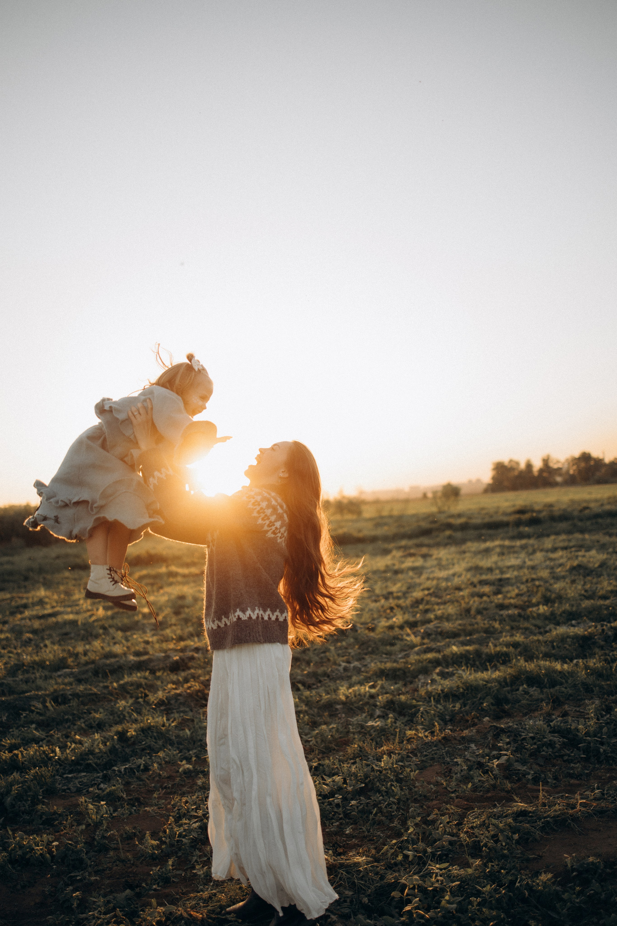 Поле, ромашки и воздушный змей. Семейный фотограф Москва Юлиана Фетисова