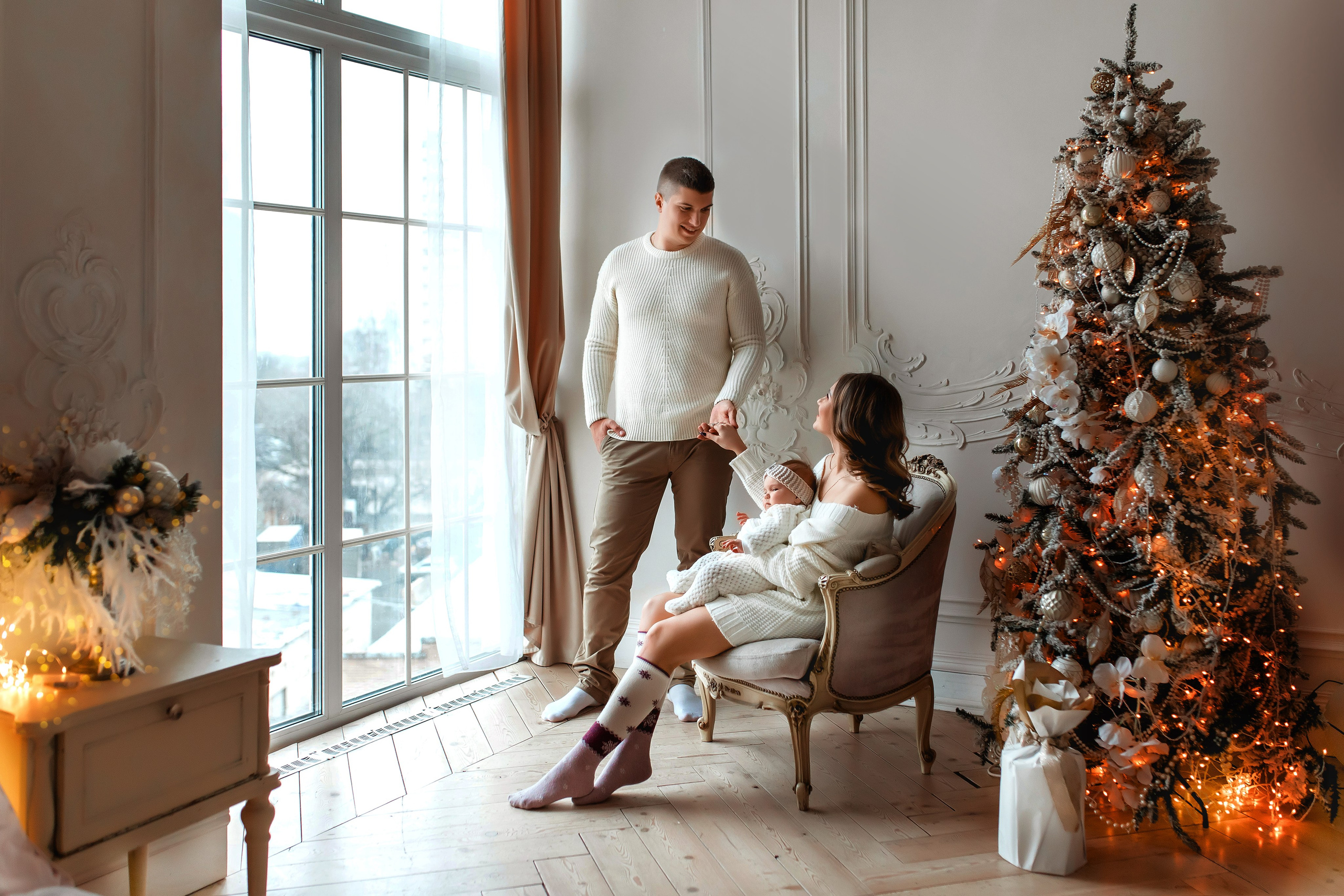 Новый год. Семейный фотограф в Москве Татьяна Болтиева