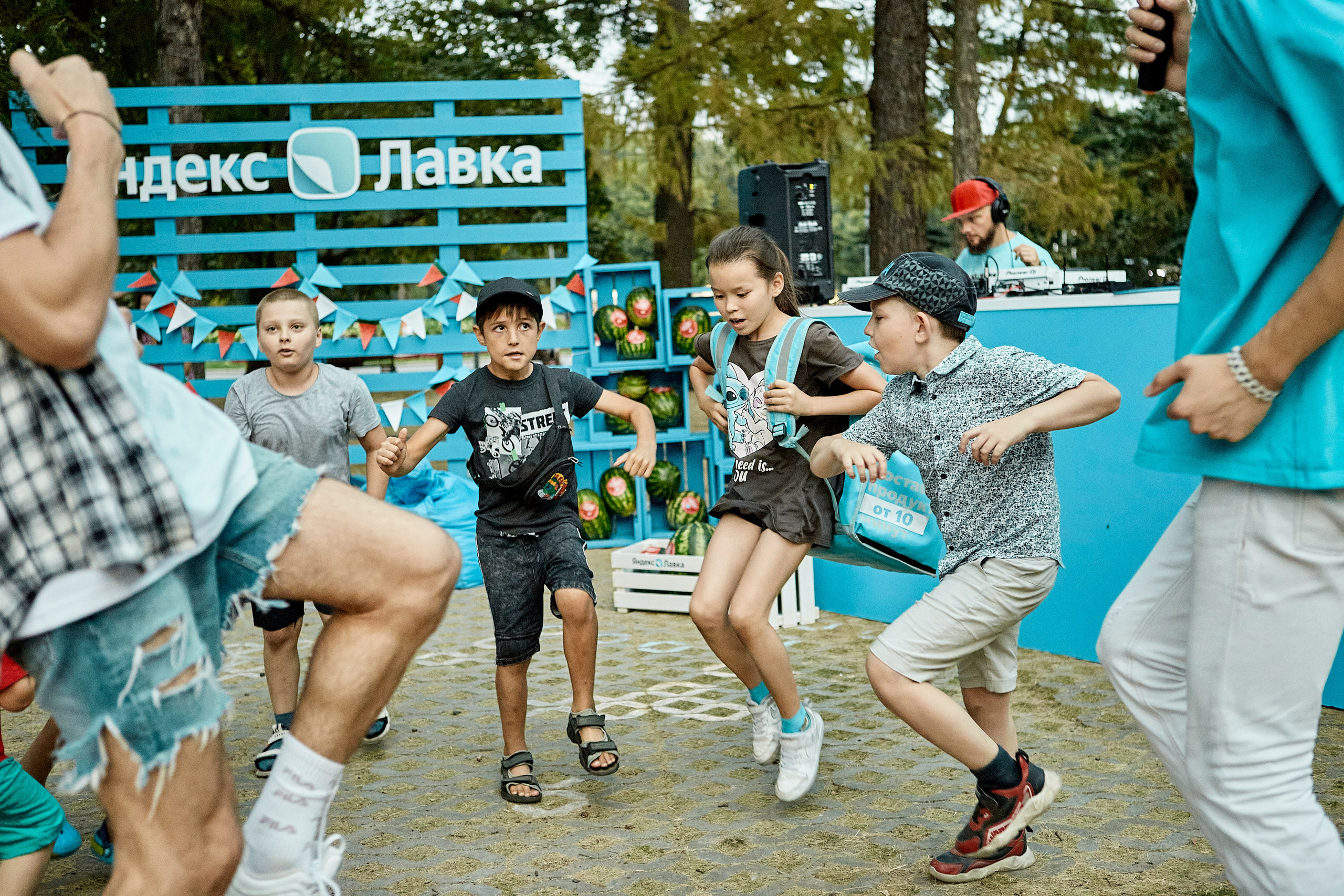 ЯНДЕКС ЛАВКА «АРБУЗНАЯ ФЕЕРИЯ». Фотограф Андрей Егоров