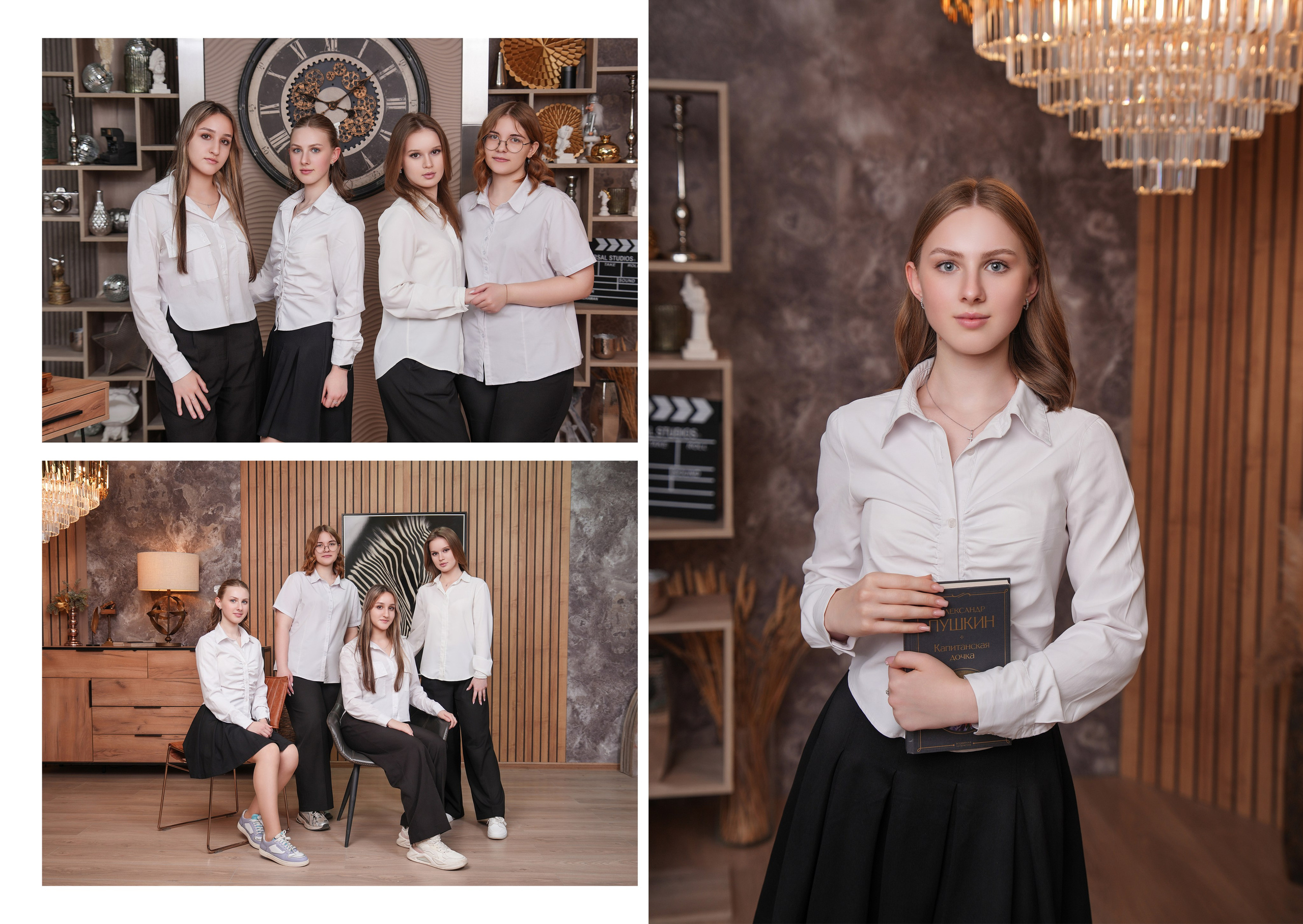 ШКОЛА 104-ф 9 А (1). Красивый выпускной альбом в Краснодаре
