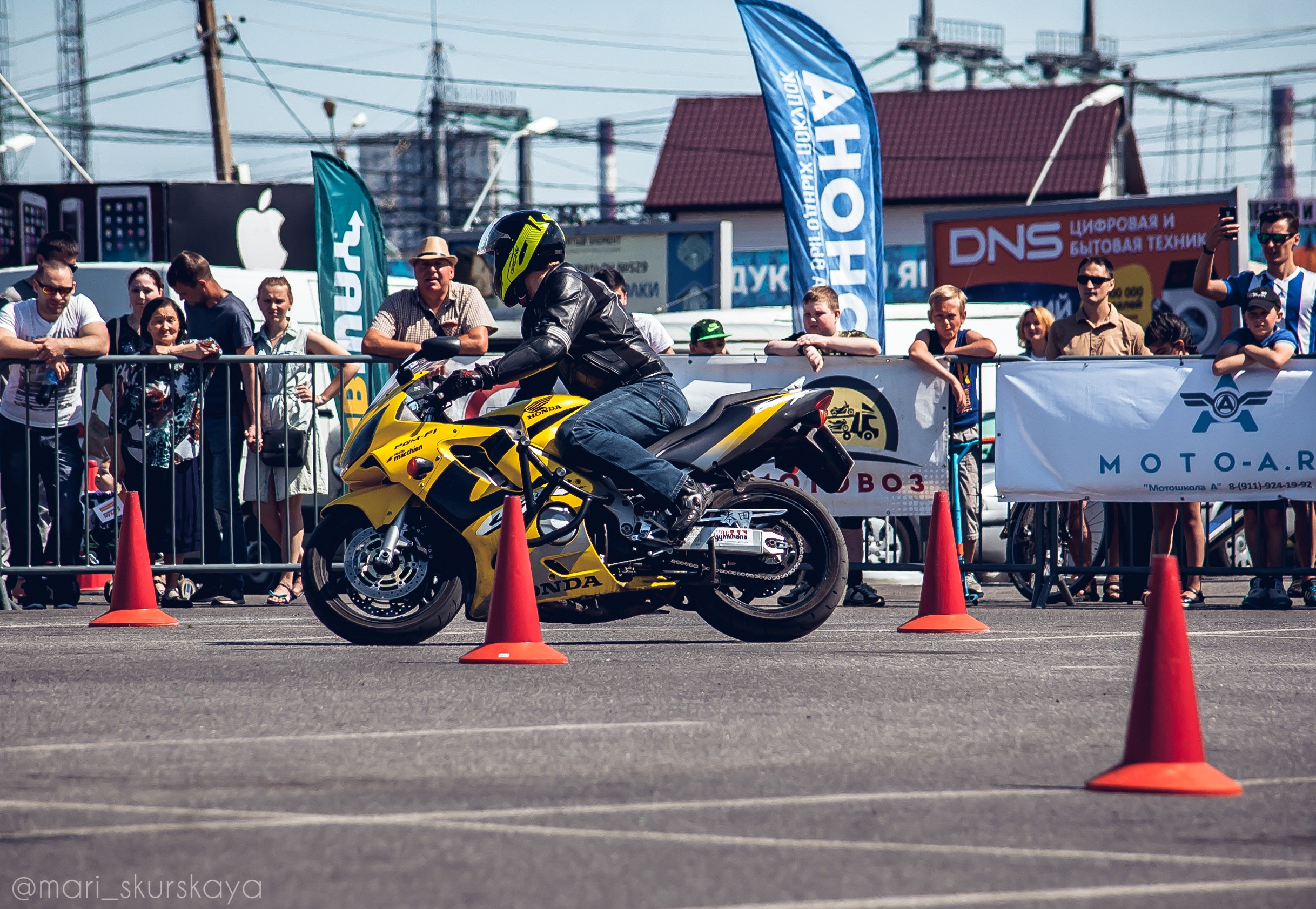 Соревнования по Мотоджимхане — 2018 Юнона. Мотофотограф в Санкт-Петербурге Мария Скурская