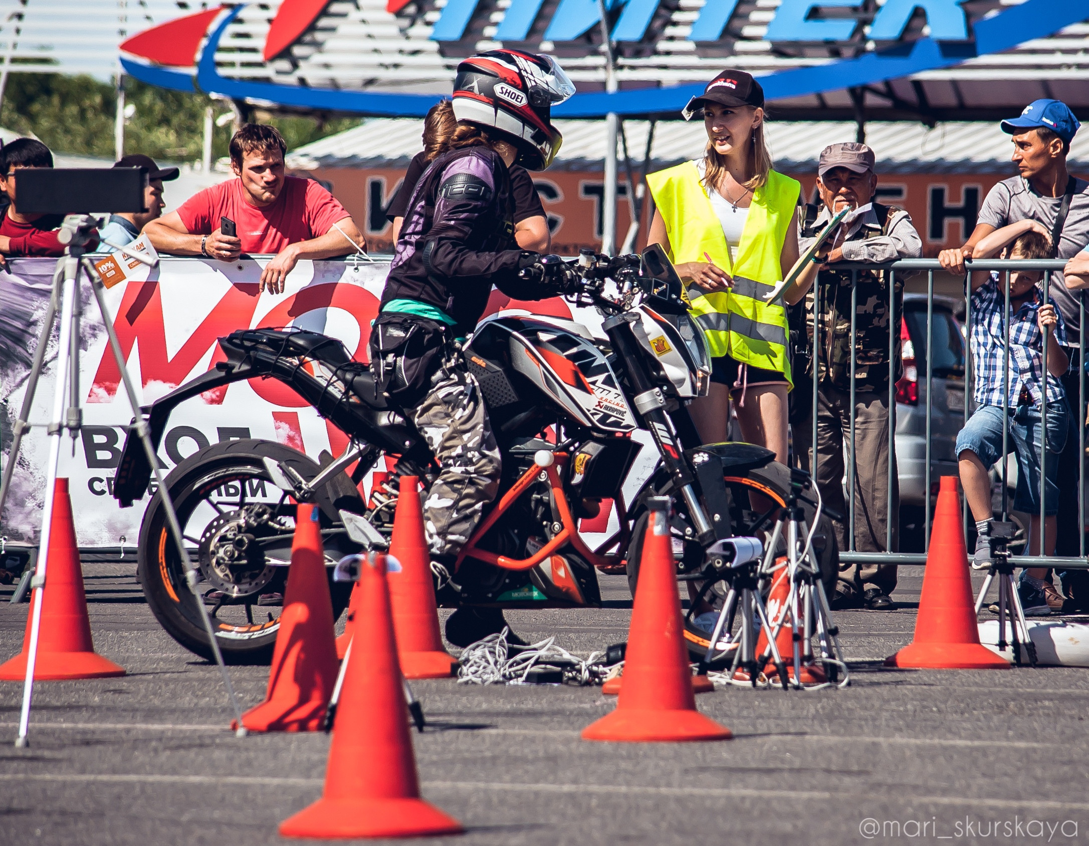 Соревнования по Мотоджимхане — 2018 Юнона. Мотофотограф в Санкт-Петербурге Мария Скурская