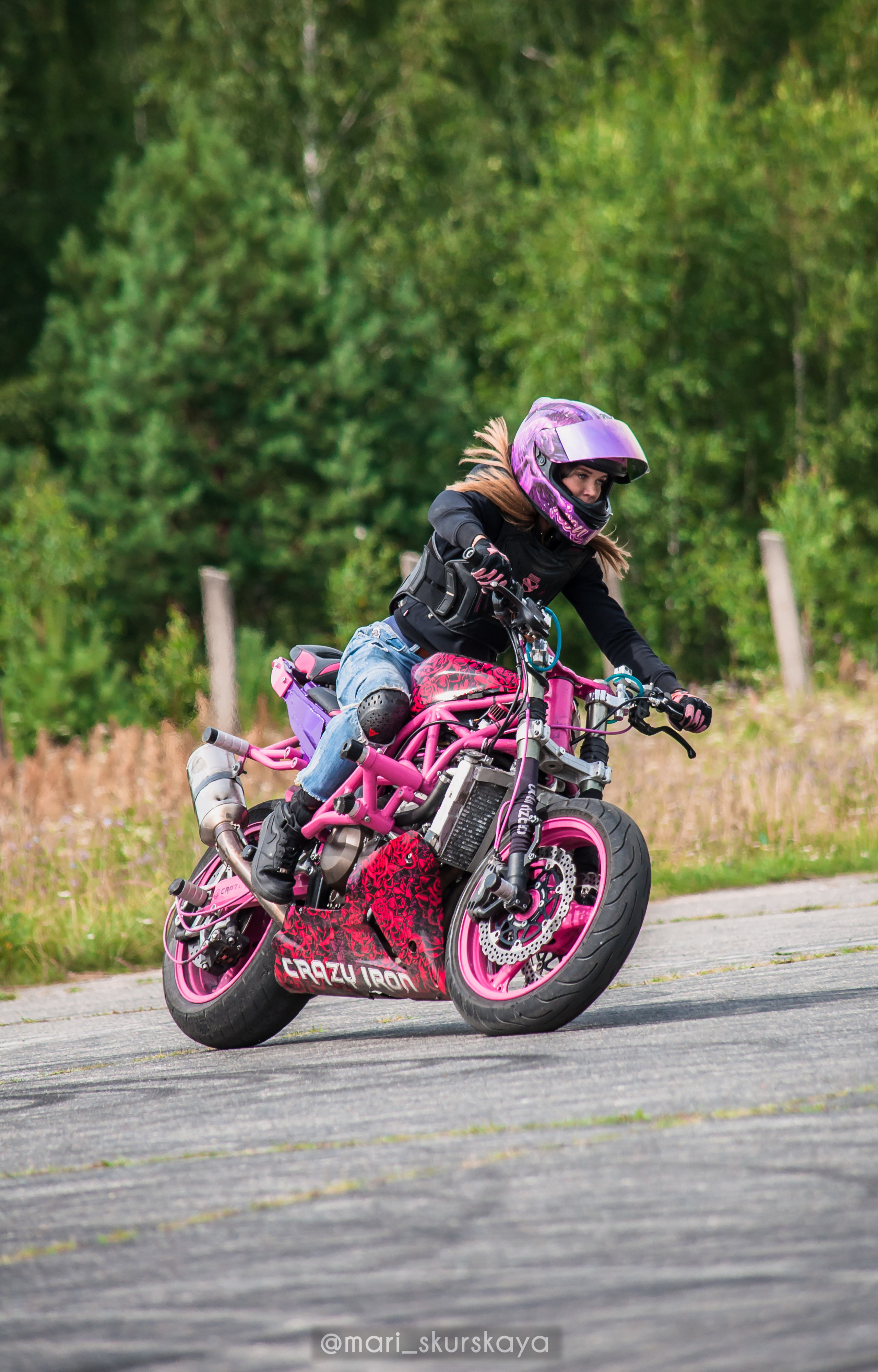 Стантрайдинг / Stuntriding. Мотофотограф в Санкт-Петербурге Мария Скурская