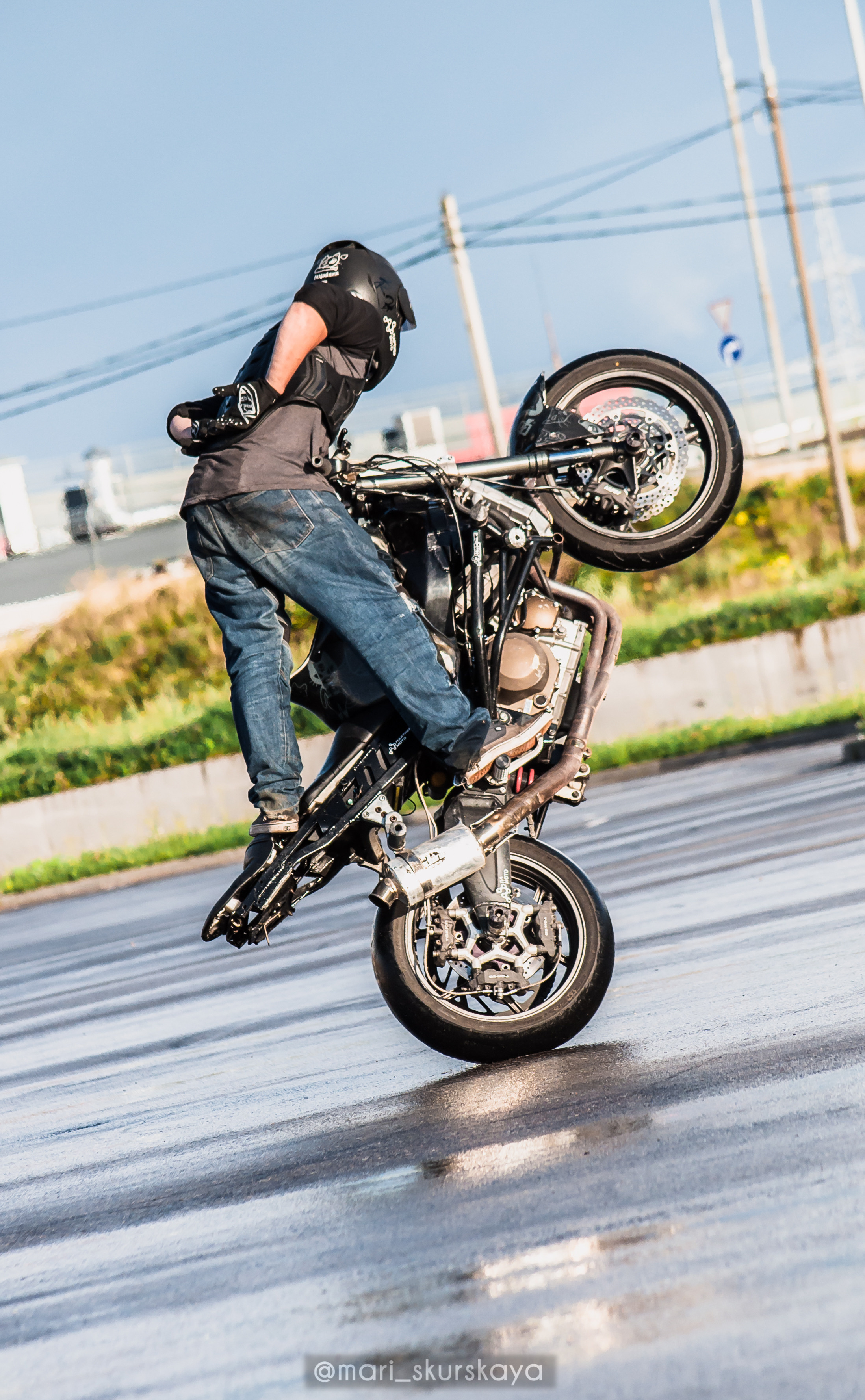 Стантрайдинг / Stuntriding. Мотофотограф в Санкт-Петербурге Мария Скурская