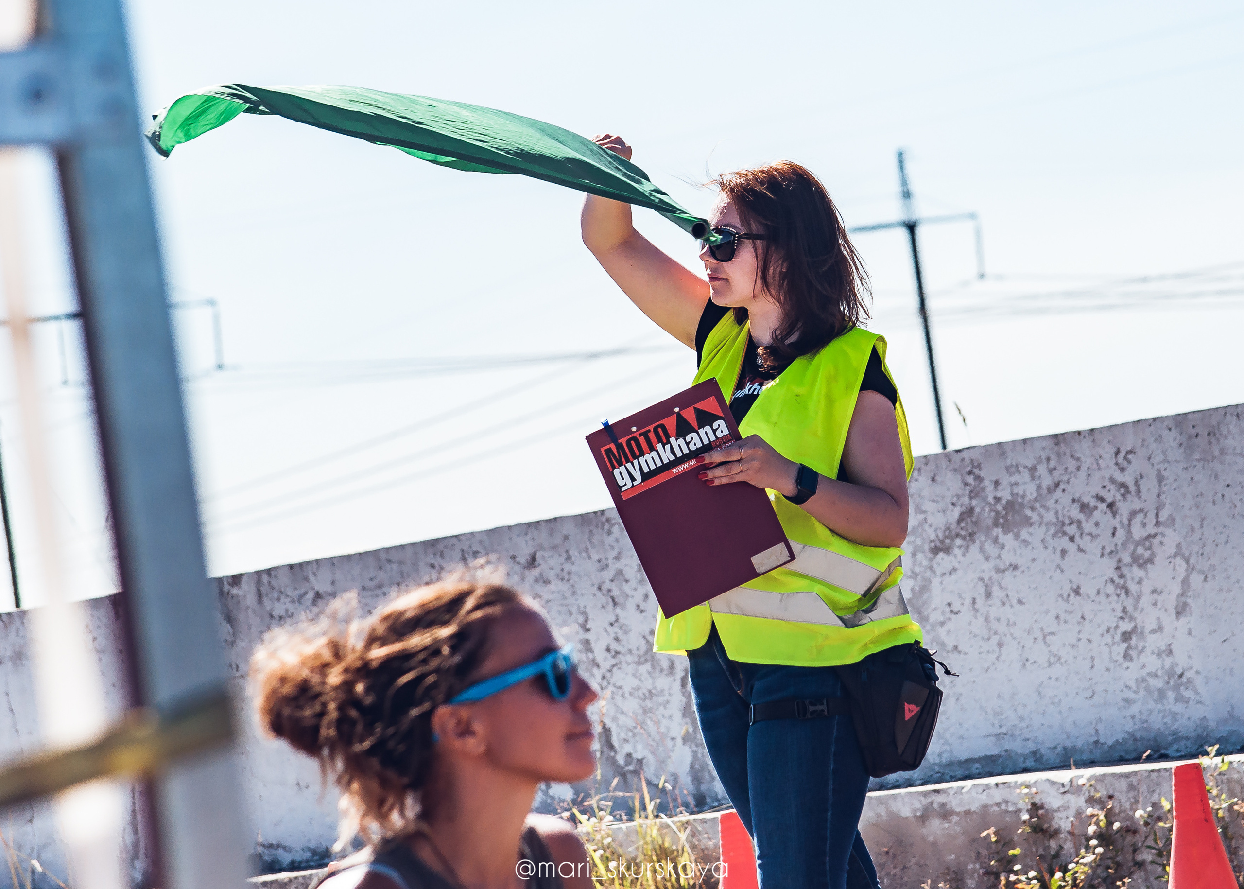 Соревнования по Мотоджимхане — 2019 Чемпионат СПб II этап. Мотофотограф в Санкт-Петербурге Мария Скурская