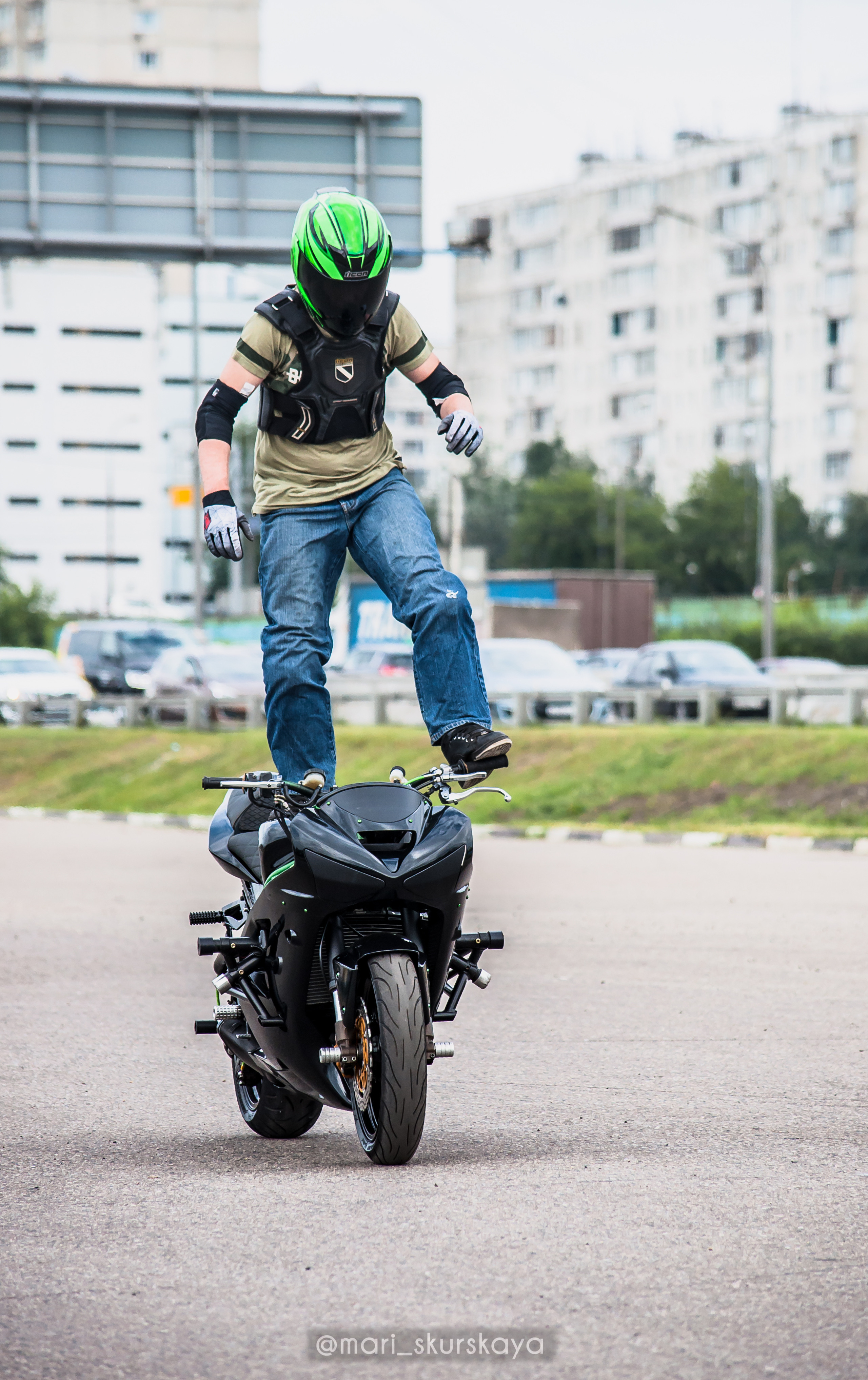Стантрайдинг / Stuntriding. Мотофотограф в Санкт-Петербурге Мария Скурская