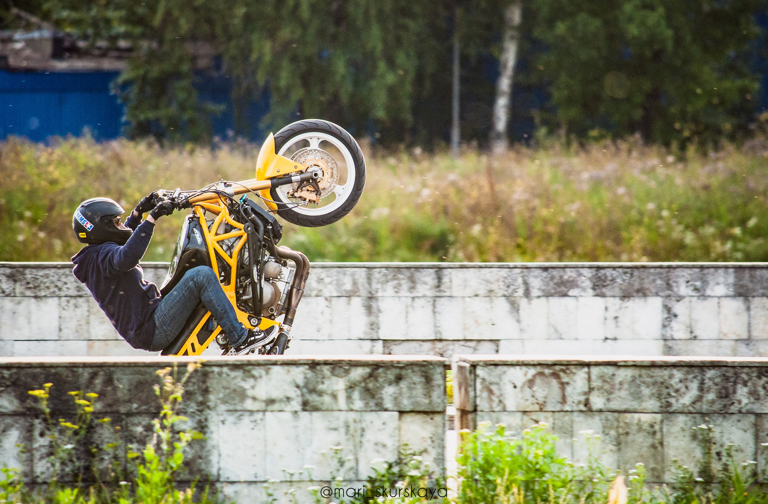 Стантрайдинг / Stuntriding. Мотофотограф в Санкт-Петербурге Мария Скурская