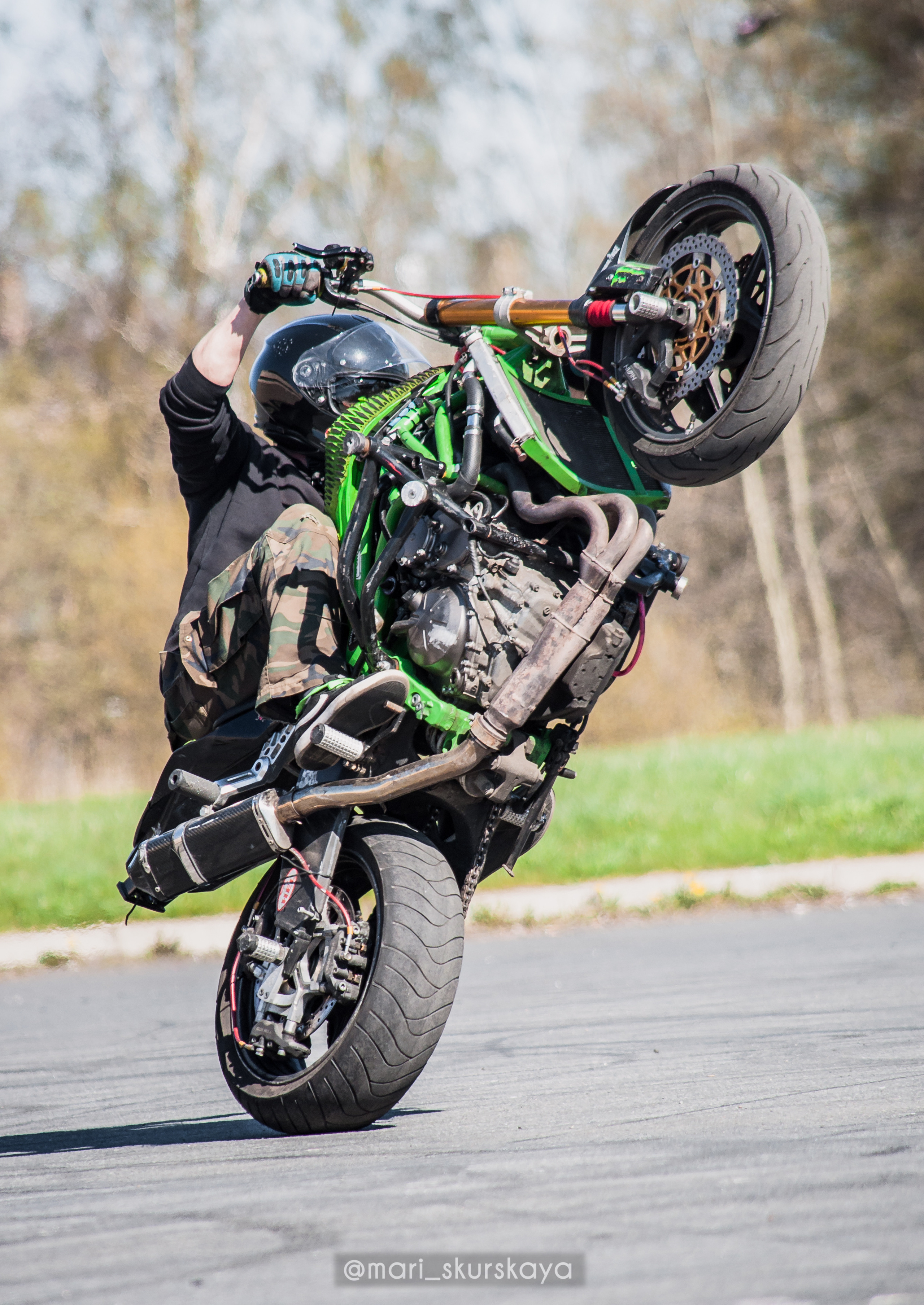 Стантрайдинг / Stuntriding. Мотофотограф в Санкт-Петербурге Мария Скурская